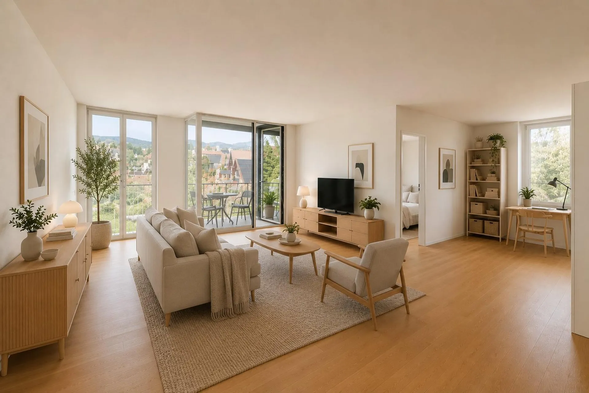 Attraktive 2.5-Zimmer-Dachwohnung mit Balkon - Nr. 2.2