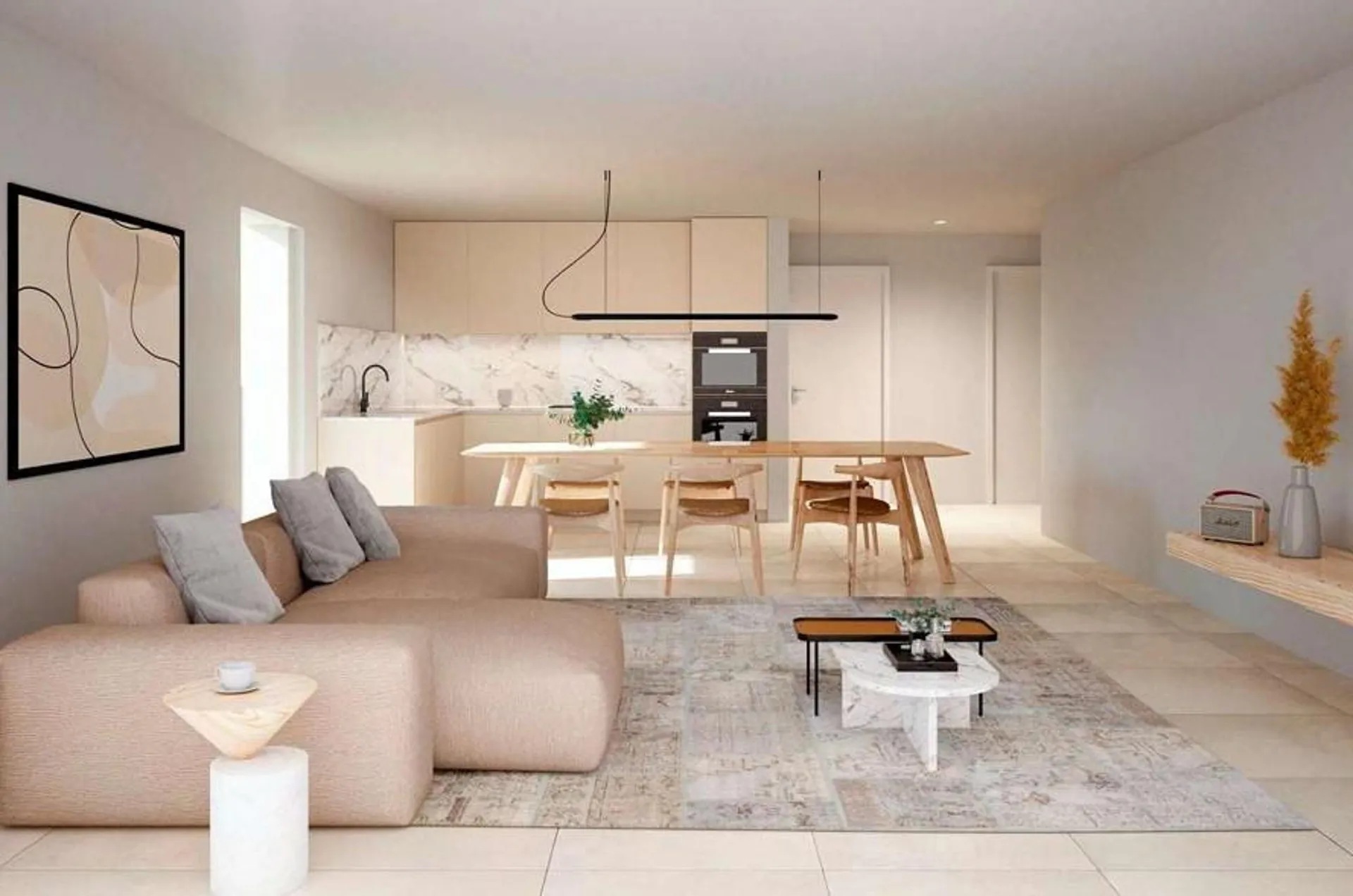 1. Stock 3,5 Zimmer mit großem Balkon