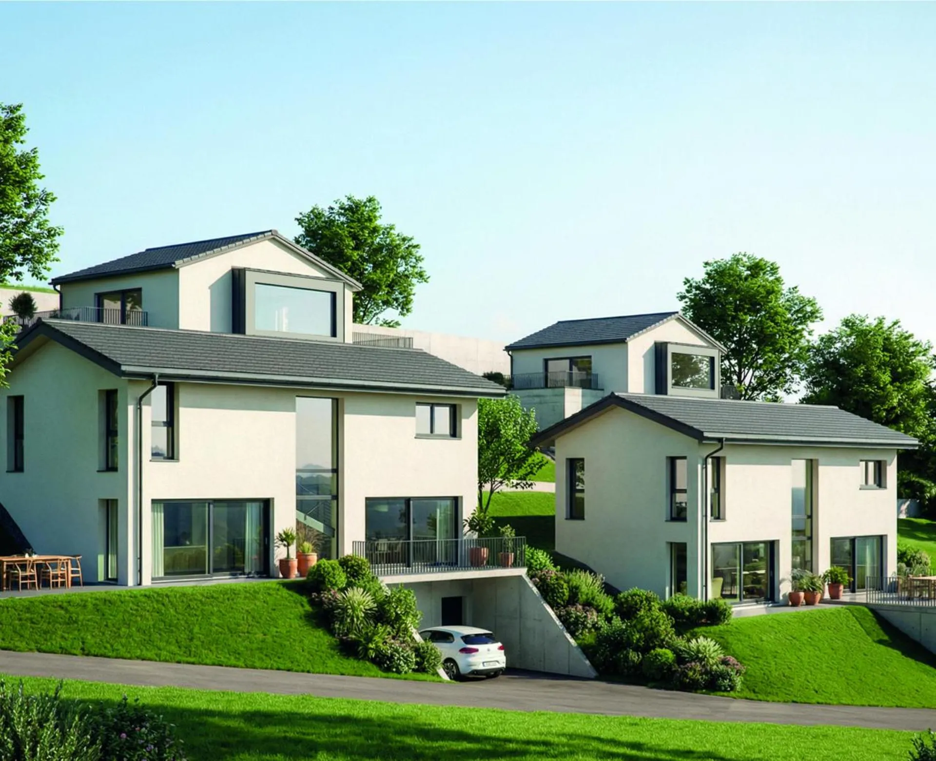 2 magnifiques villas individuelles à bâtir à Champlan – Grimisuat