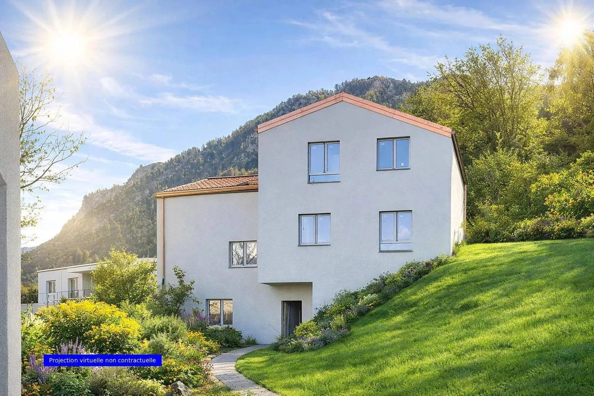 Coup de coeur  - 3,5 pièces à louer dans une maison historique réinterprétée au coeur d'une promotion contemporaine