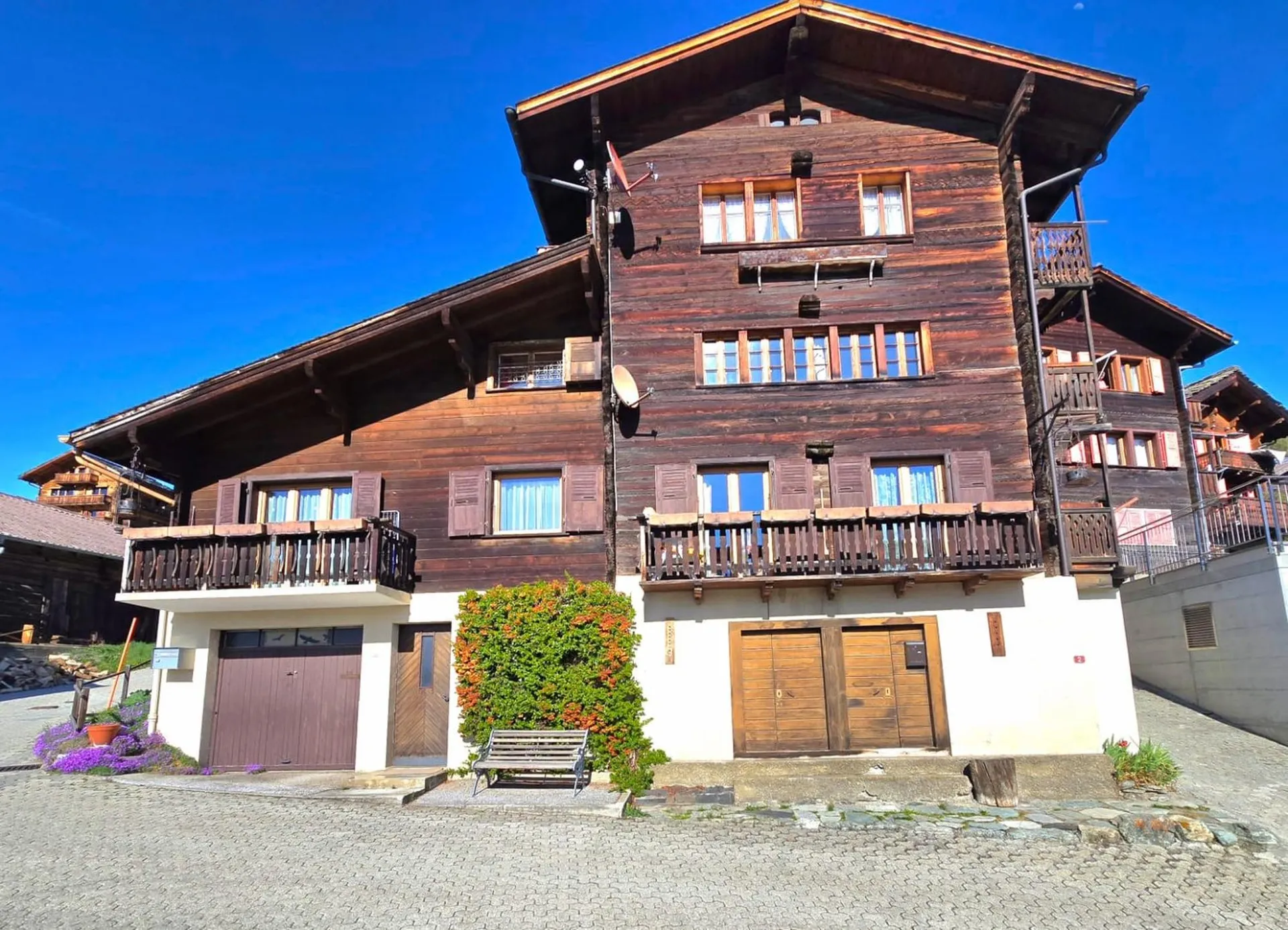 Charmant appartement cosy de 4 pièces avec cheminée à Suen (Saint-Martin), Val d'Hérens