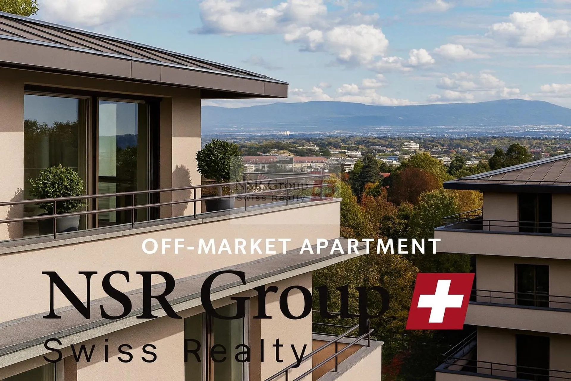 Appartement récent de 4 pièces avec grand balcon