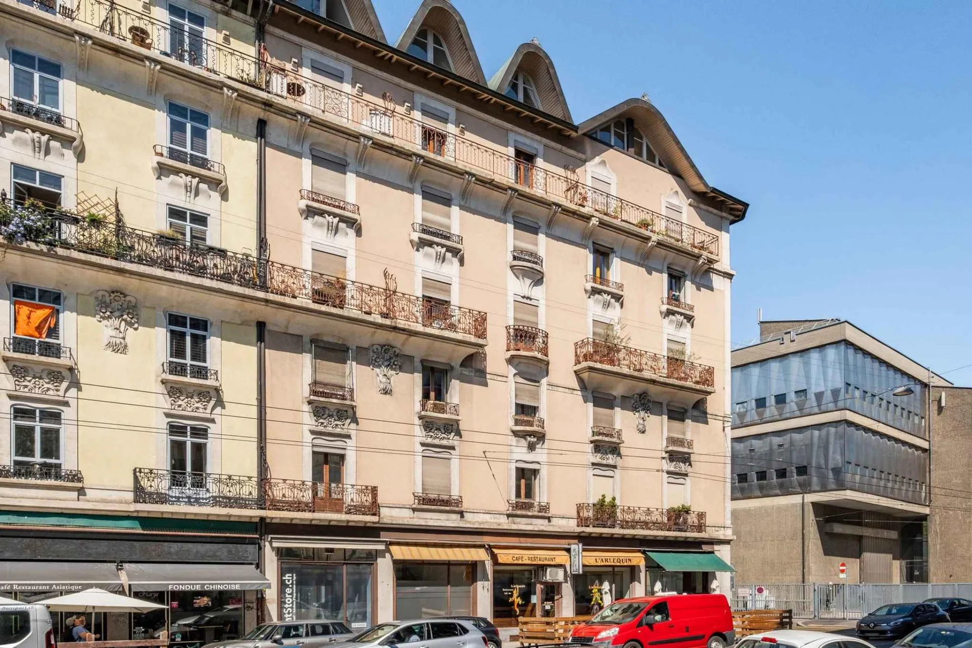 En exclusivité :  Genève - La Jonction                                                                                        Appartement de 2 pièces