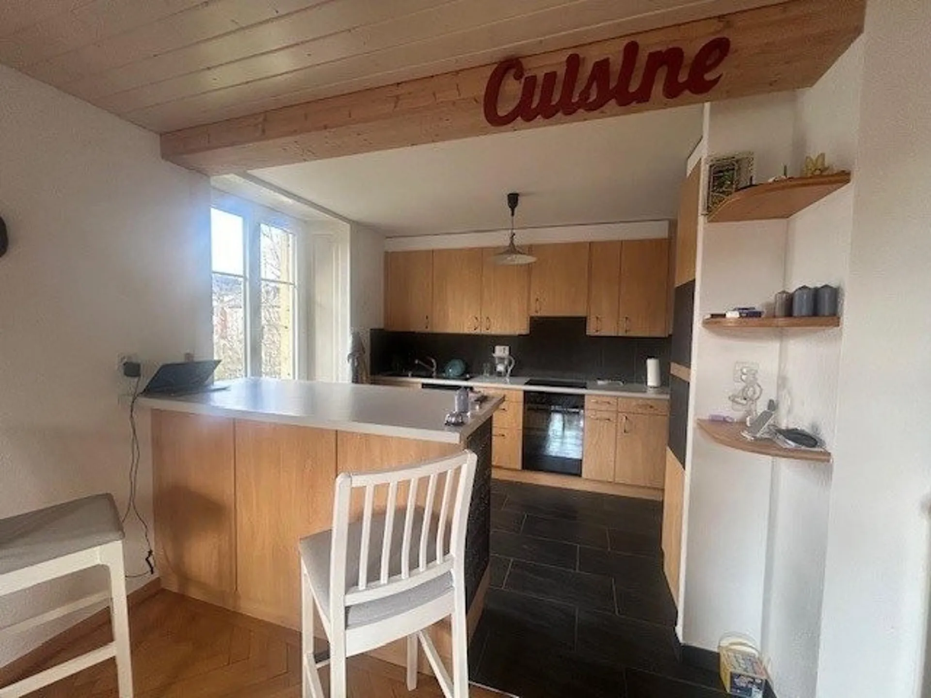 Appartement 4 pièces au rez-de-chaussée