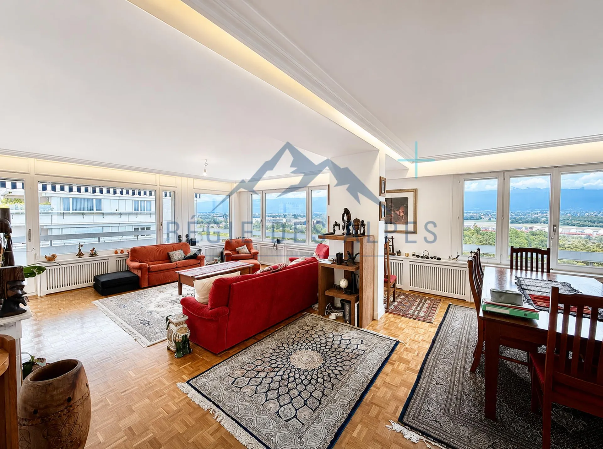 Appartement traversant de standing | 7 pièces avec vue panoramique