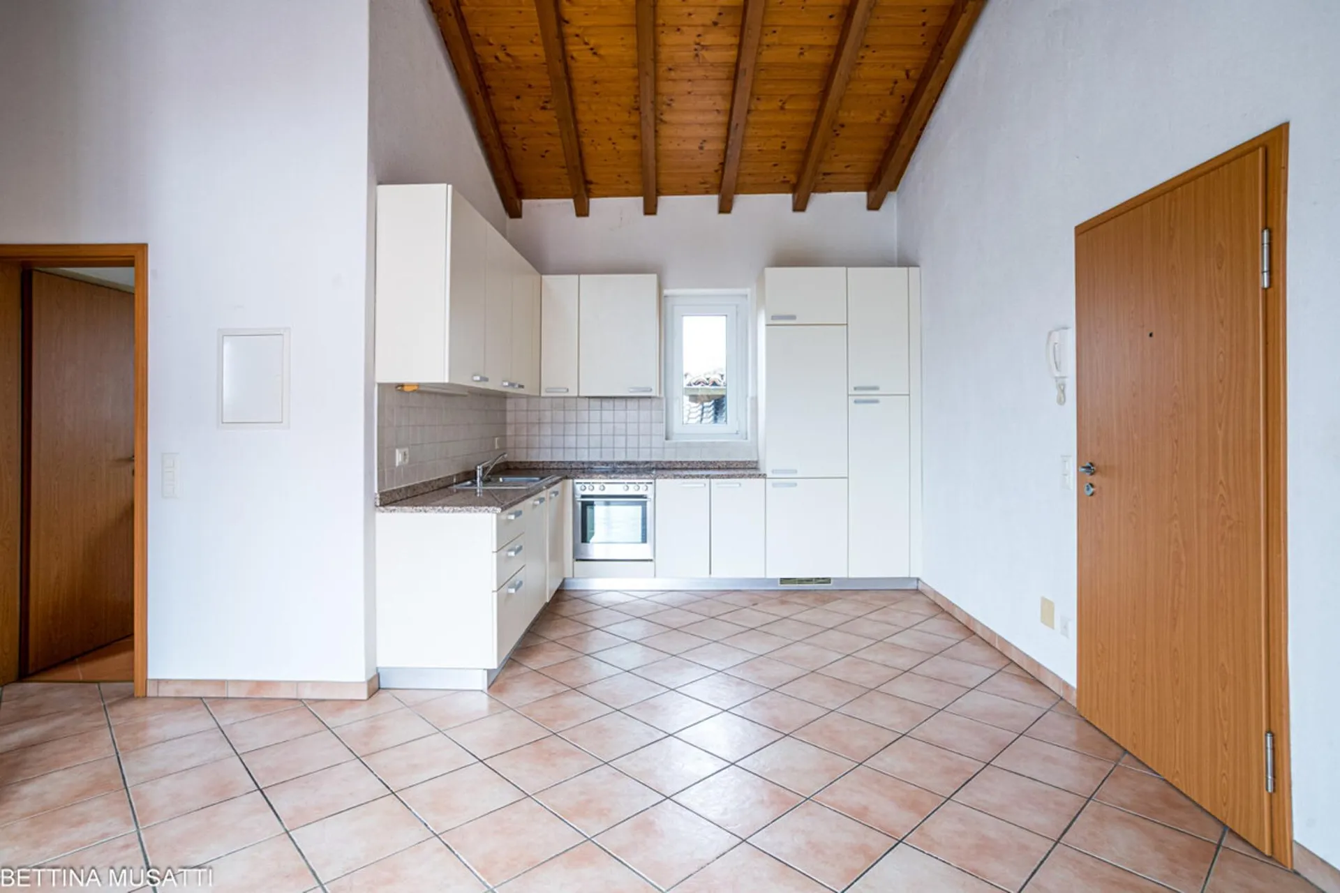 MENDRISIO 3.5 LOCALI TRAVI A VISTA
