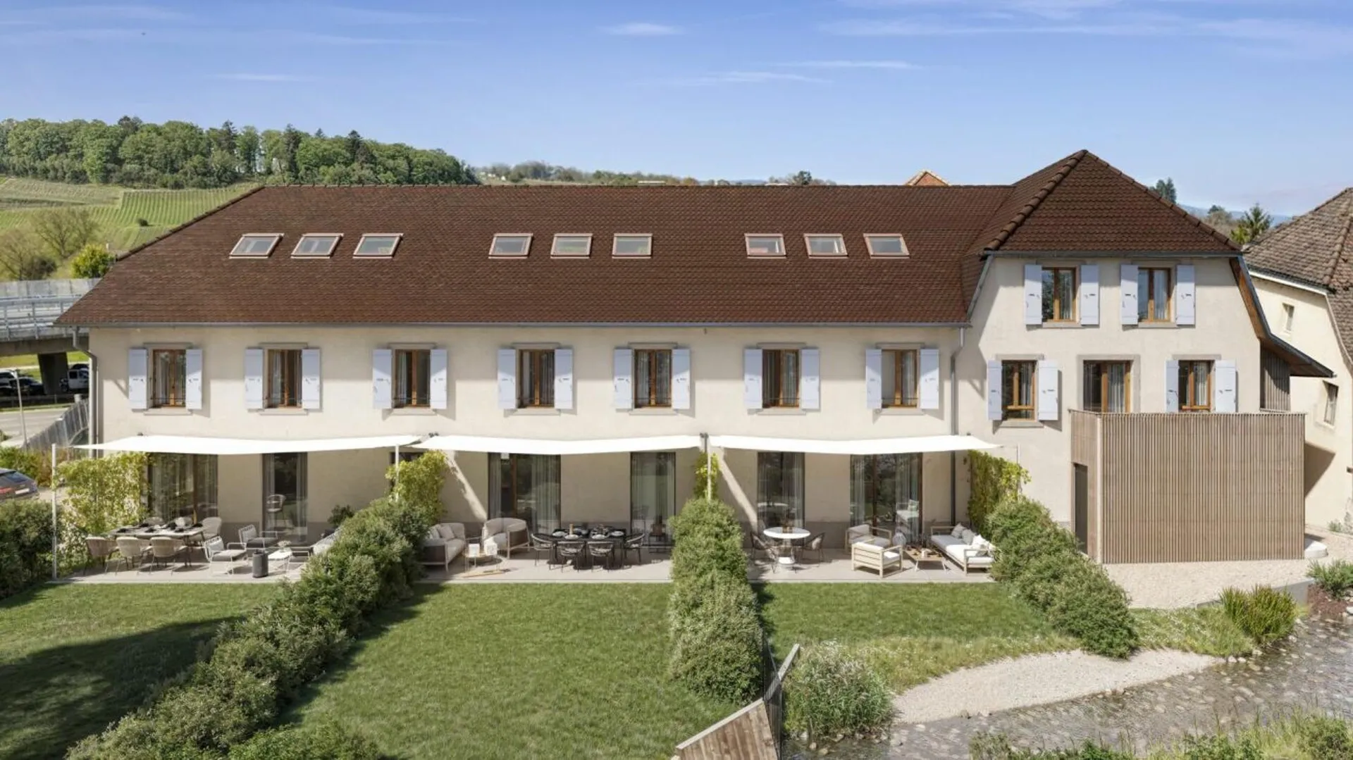 Au Bord des Berges - Élégante villa mitoyenne de 4,5 pièces