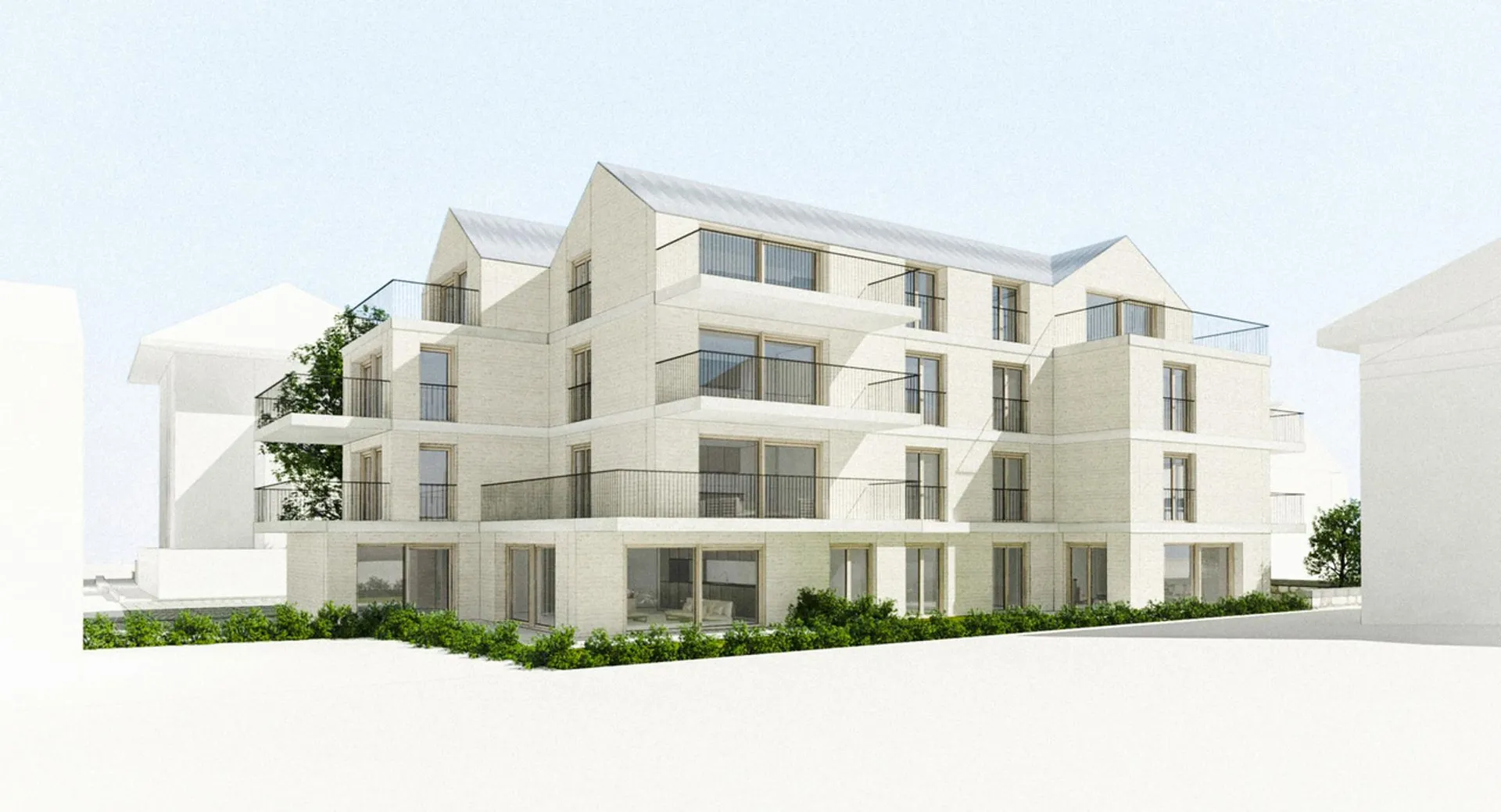 Appartement de 5 1/2 pièces en duplex avec 2 grands balcons