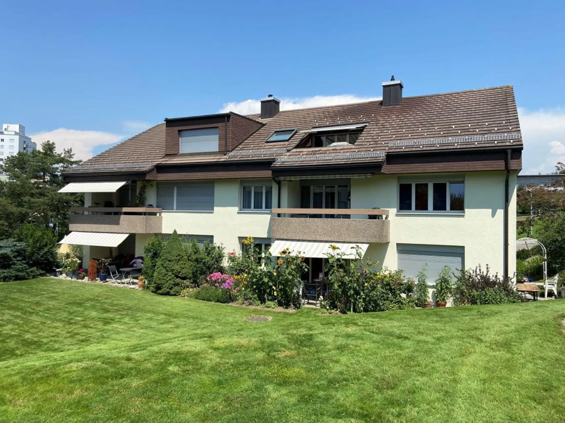 Familienwohnung im Grünen