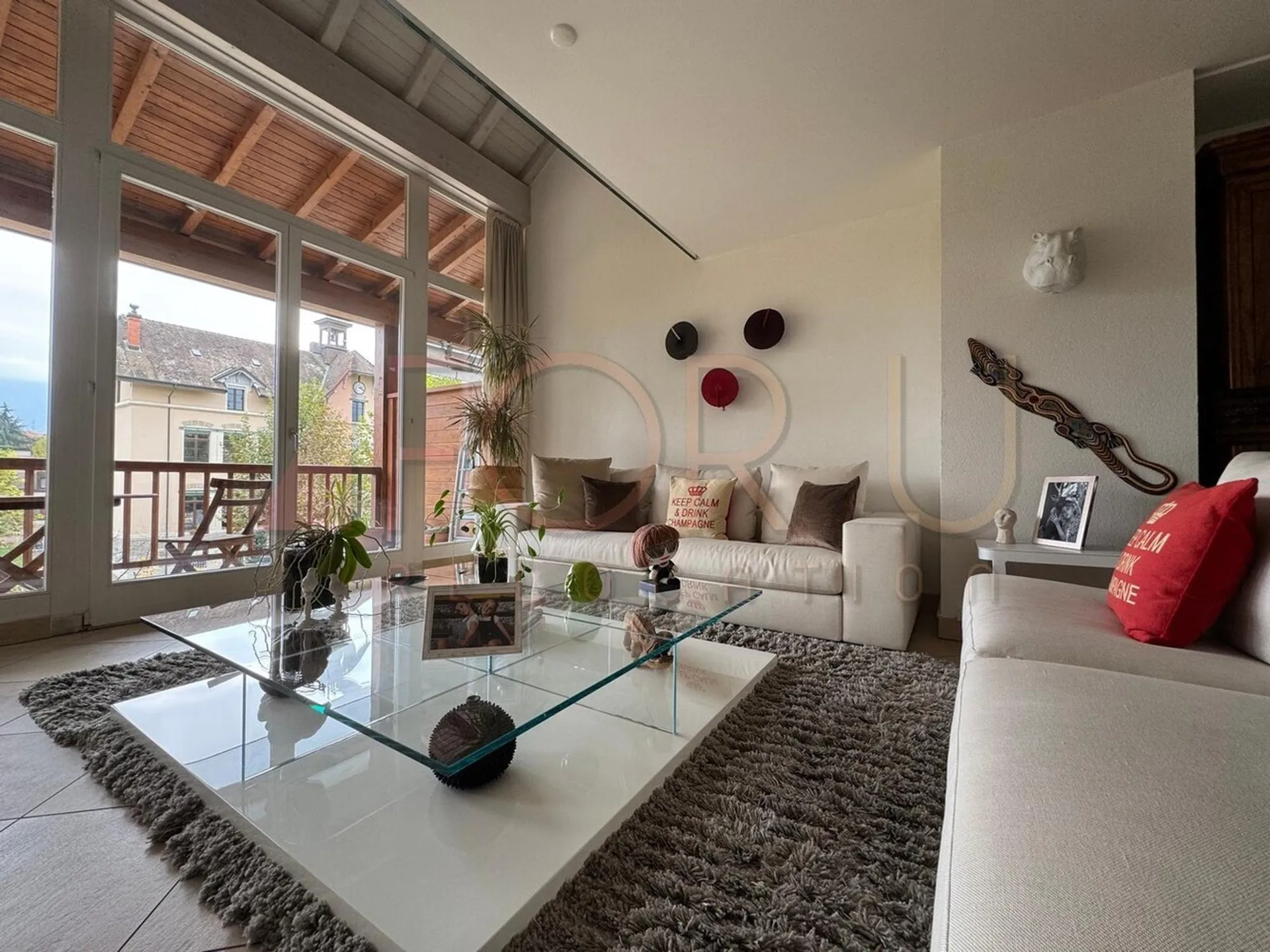 Unique, beau et grand triplex 6.5 pièces en attique à Plan-les-Ouates