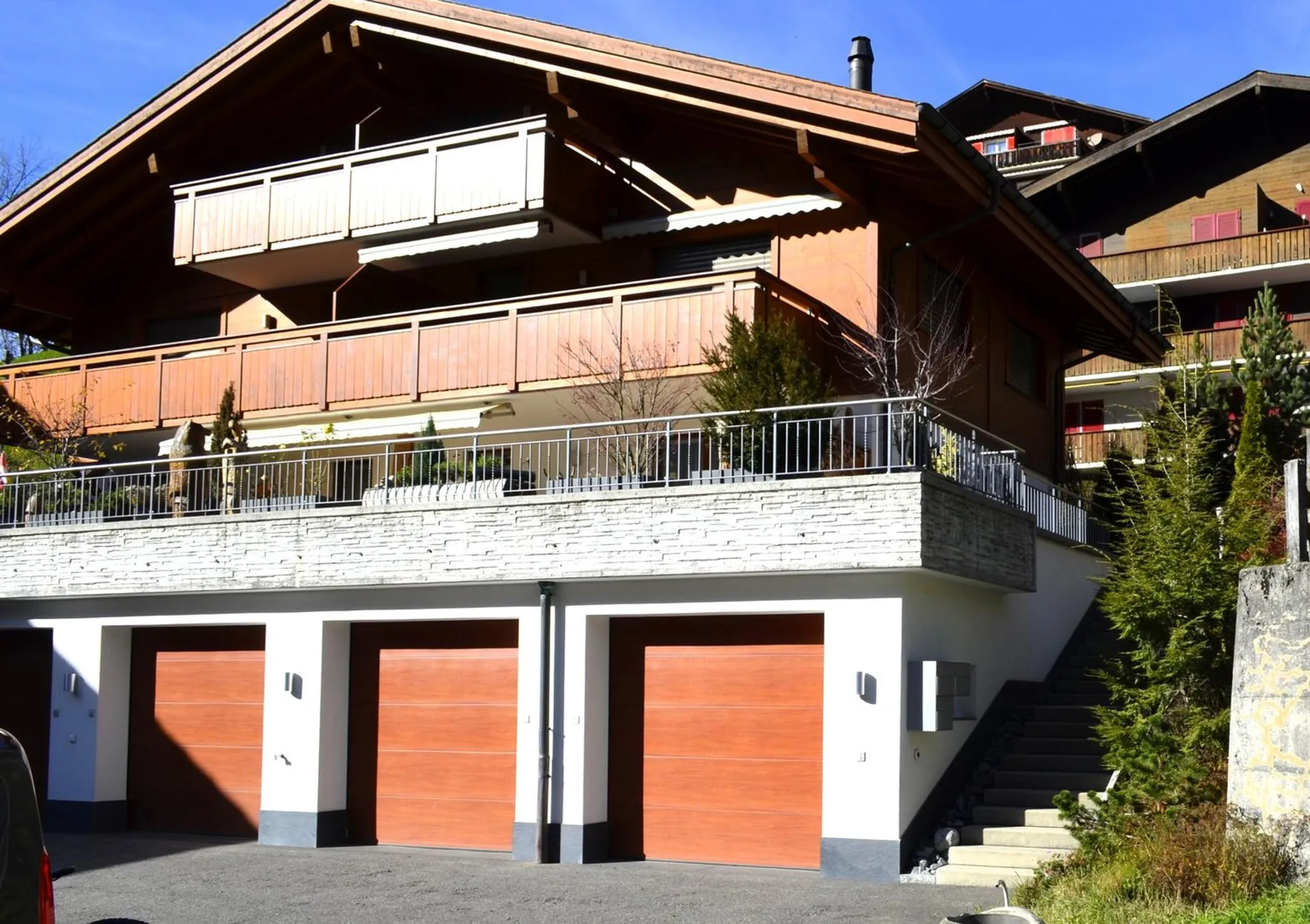 Appartamento terrazza da sogno di 4,5 locali nel chalet Sunnegruess a Grindelwald