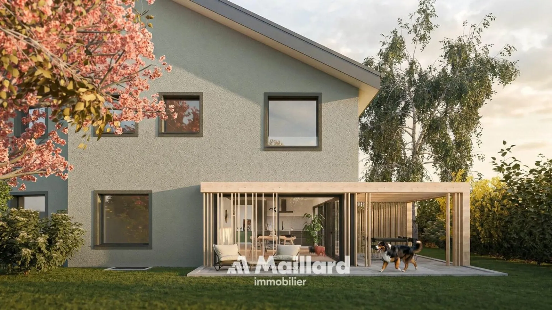 Magnifique projet de deux villas spacieuses et lumineuses, idéalement situées à Crissier