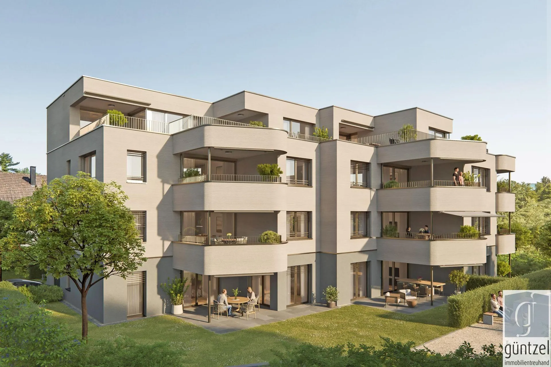 4.5-Zimmer-Attikawohnung mit grosser Sonnenterrasse in Arbon