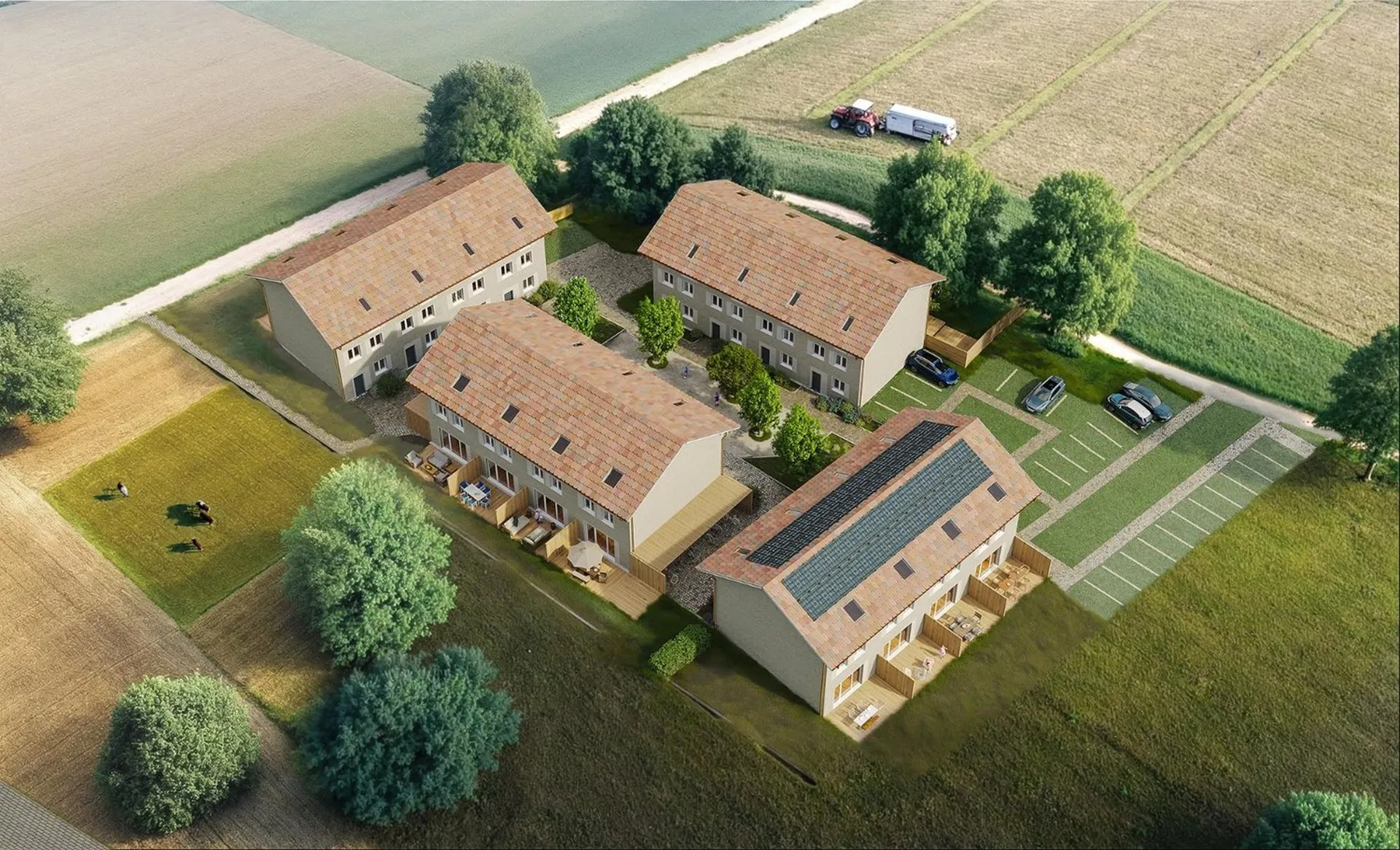 Haus 20d - Ihr Traumreihenhaus zwischen Stadt und Natur – Projekt «Nusshain» Kleinguschelmuth