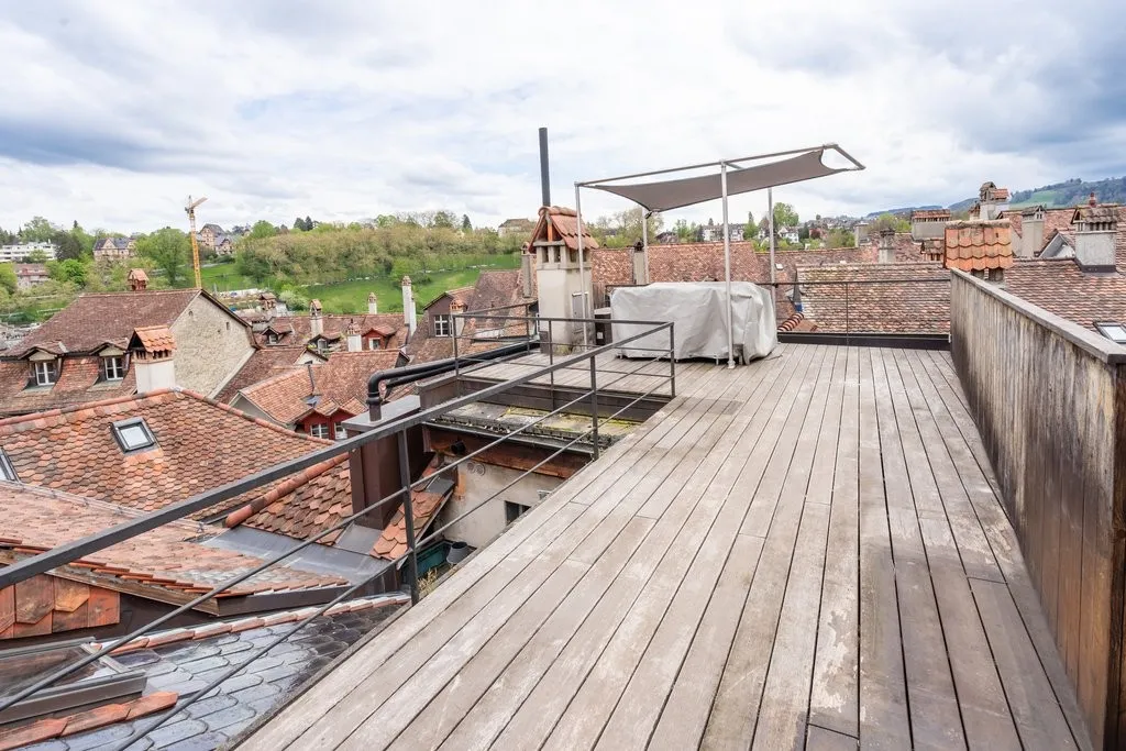 Altstadtwohnung mit grosser Dachterrasse zur Alleinbenutzung