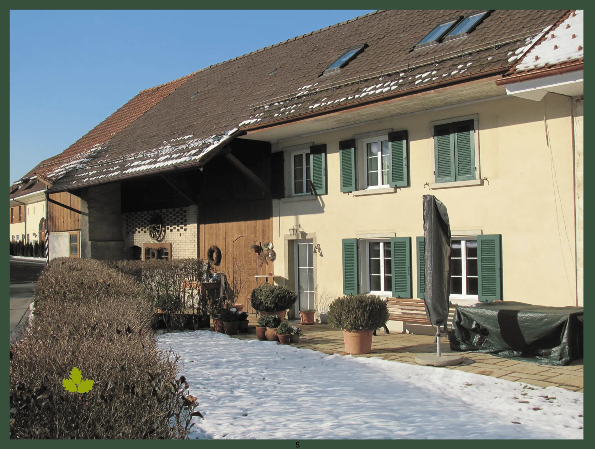 Charmantes 5.5 Zimmer Bauernhaus zu verkaufen