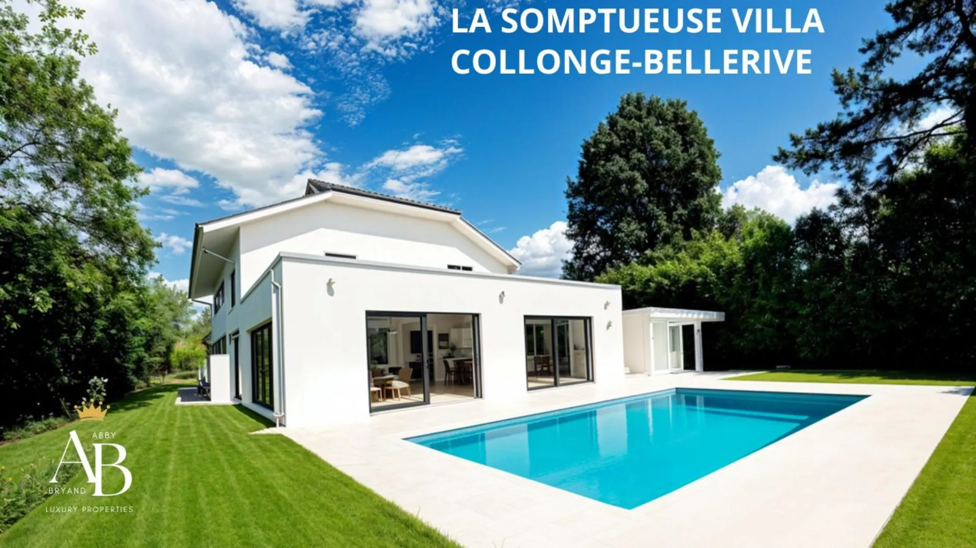 La somptueuse Villa : une élégante villa familiale / Collonge-Bellerive