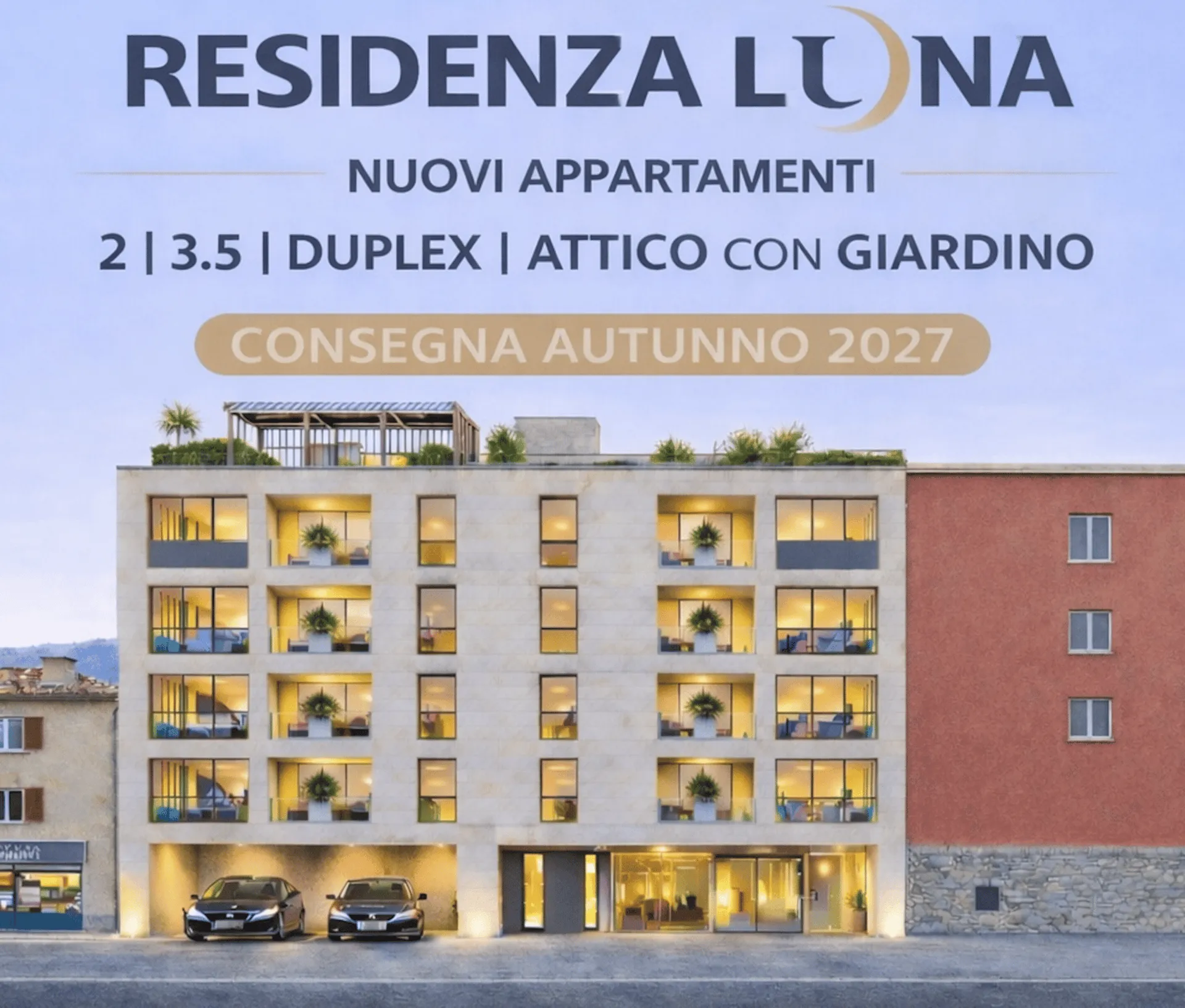Attico esclusivo con accesso diretto e straordinario roof garden privato
