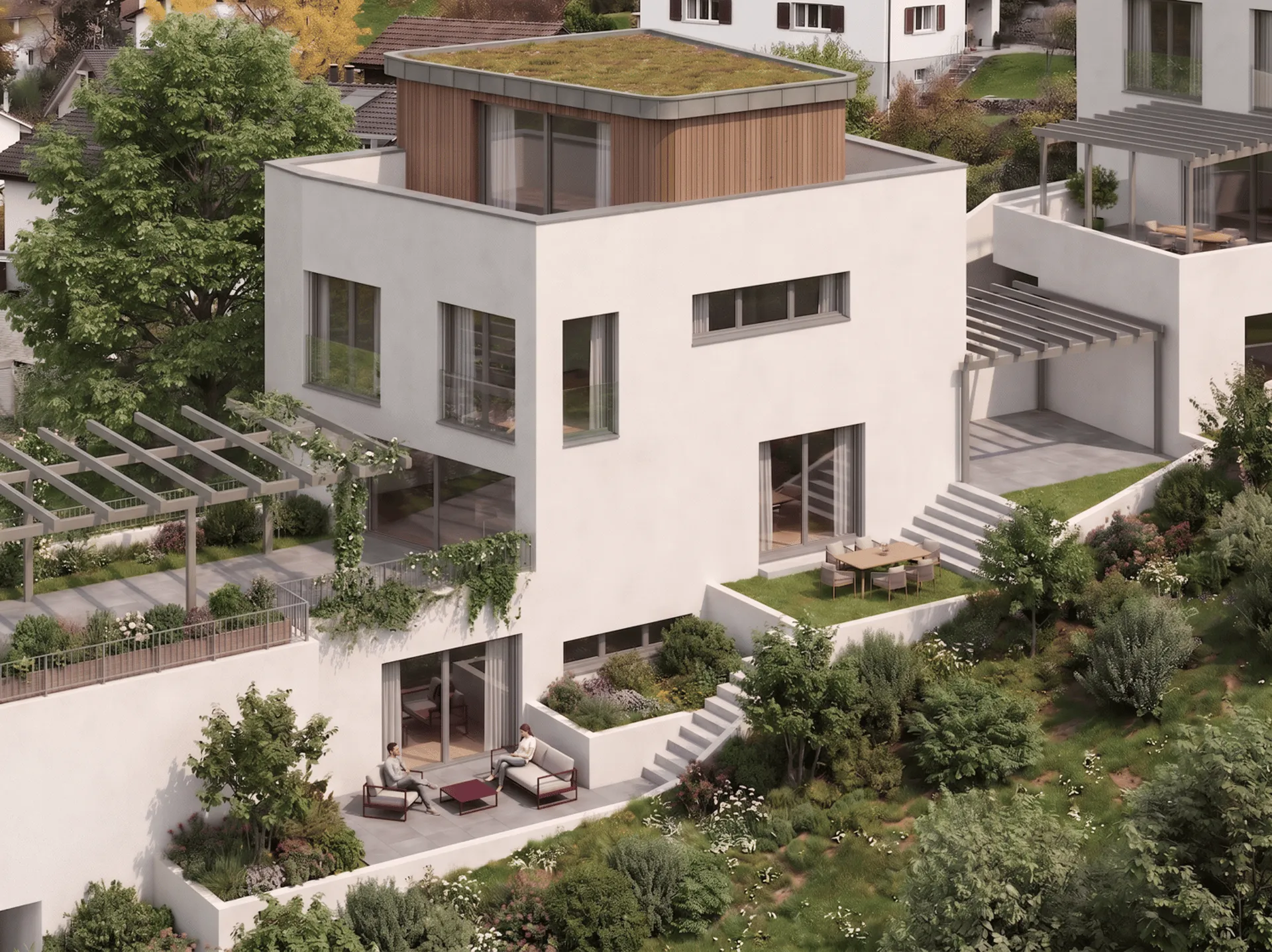 Minergie-P Neubau – Stil trifft Effizienz