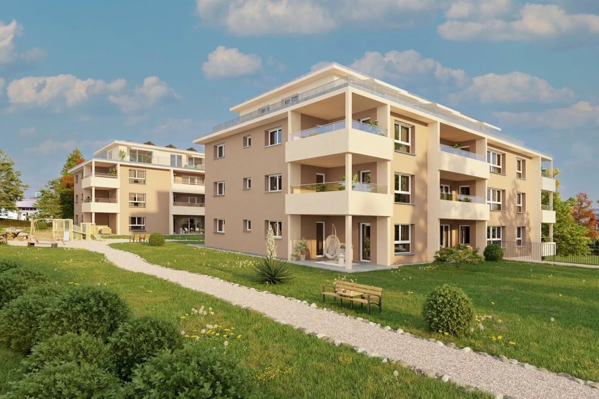 WOHNPARK SÜD; 3.5 Zimmer Attikawohnung Nr. 14 mit Weitsicht