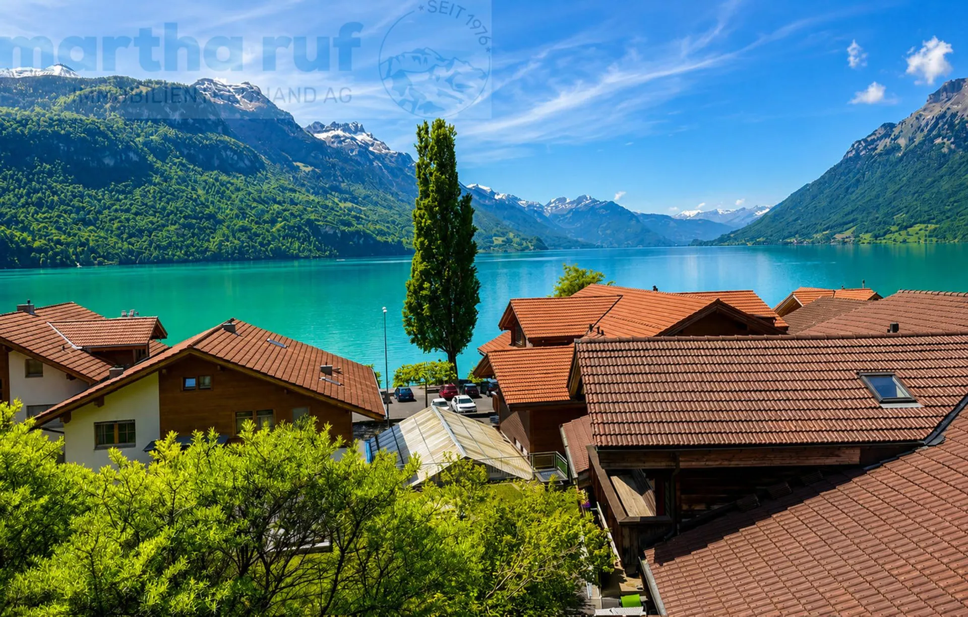 Maison mitoyenne avec charme et vue sur le lac