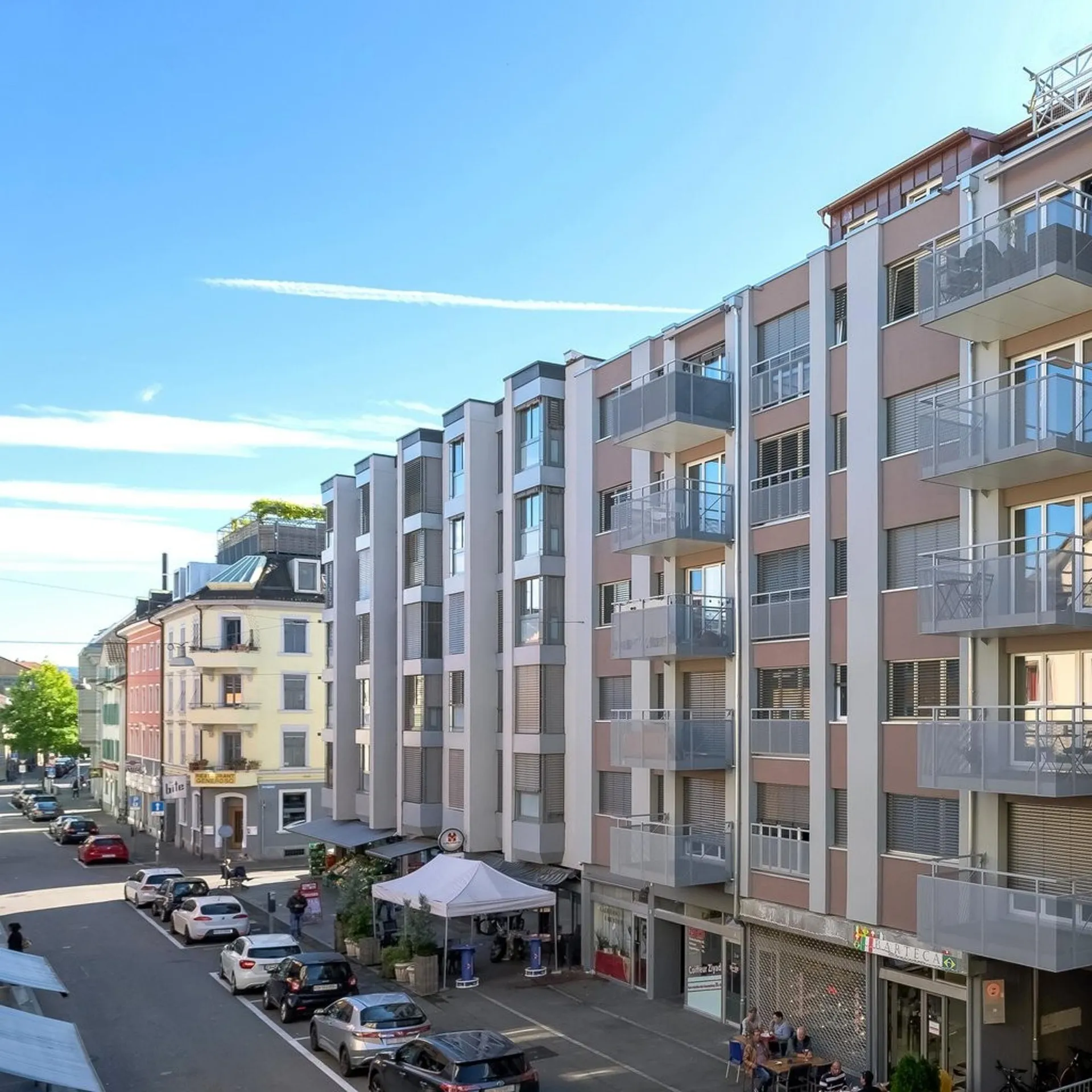 Moderne Wohnung - mitten in der Zürcher Stadt