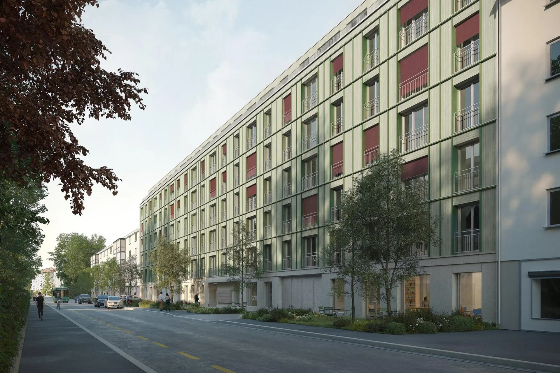 Erstvermietung 5.5 Zimmer-Wohnung in modernem Holzbau