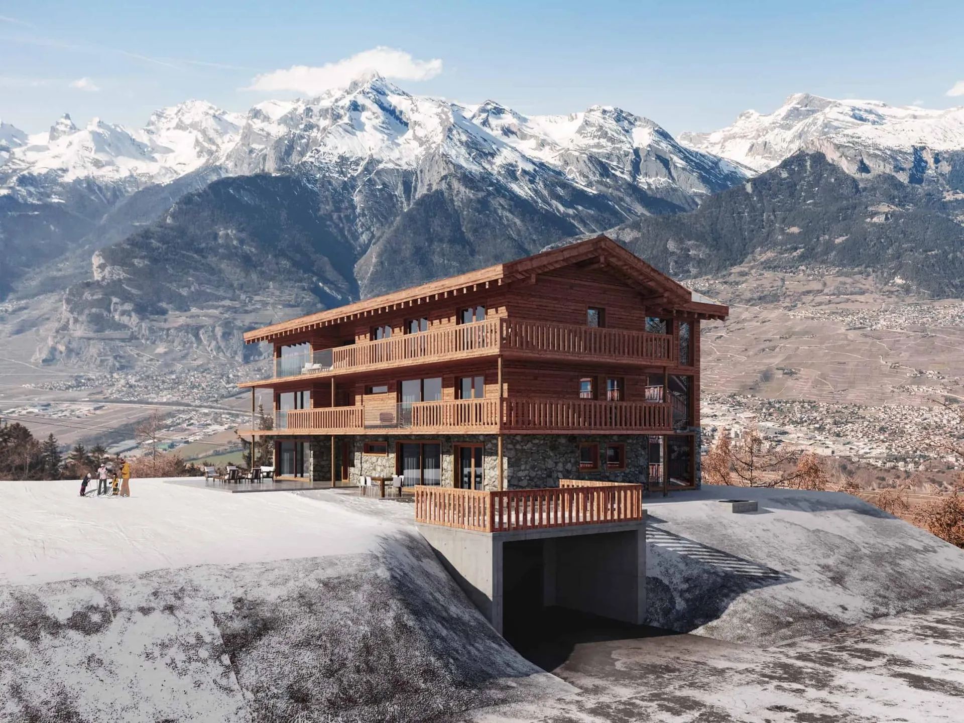 ATTIQUE SKI-IN/SKI-OUT