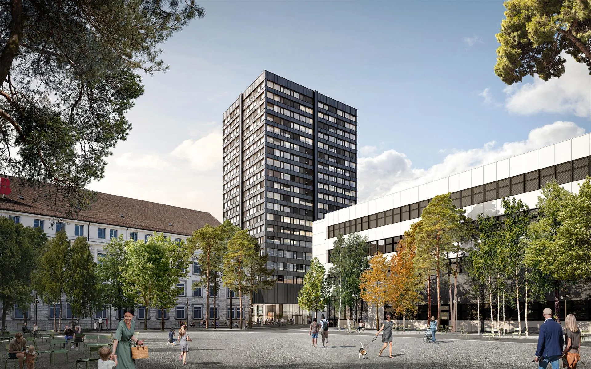 Wohnen im Akara Tower