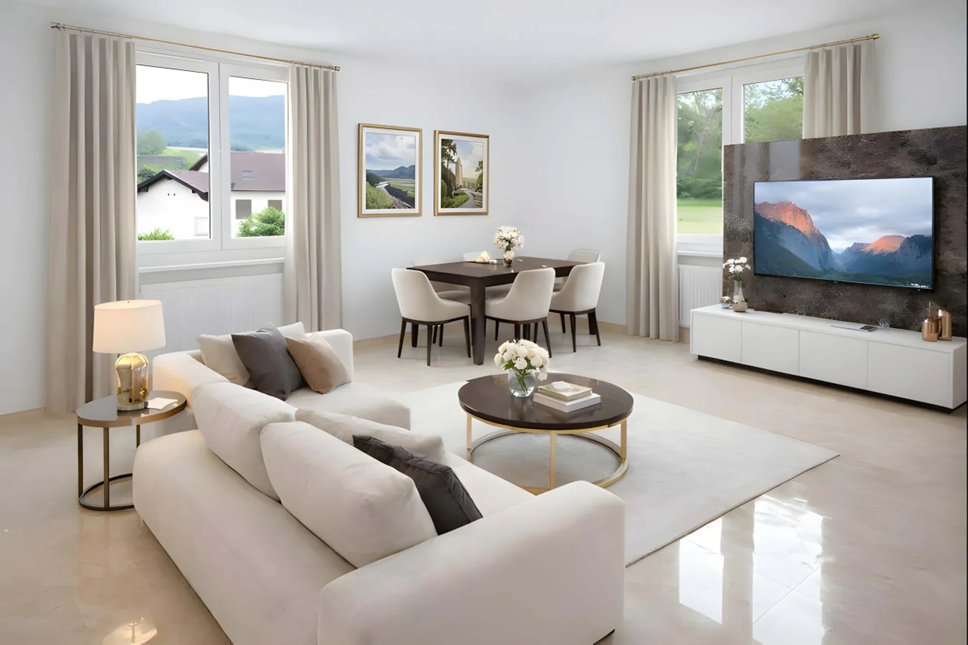 Appartement 3 pièces avec de très beaux volumes