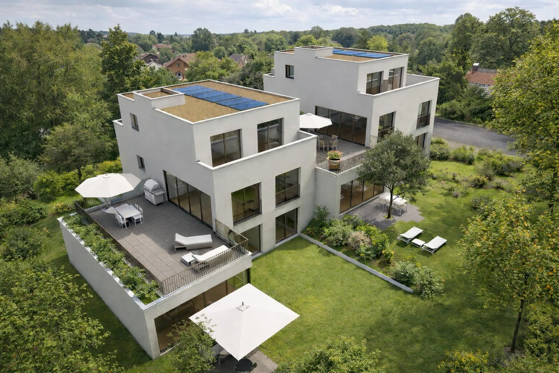 Neubau Dinkelbergstrasse, Wohnung 3 - Maisonette-Attika