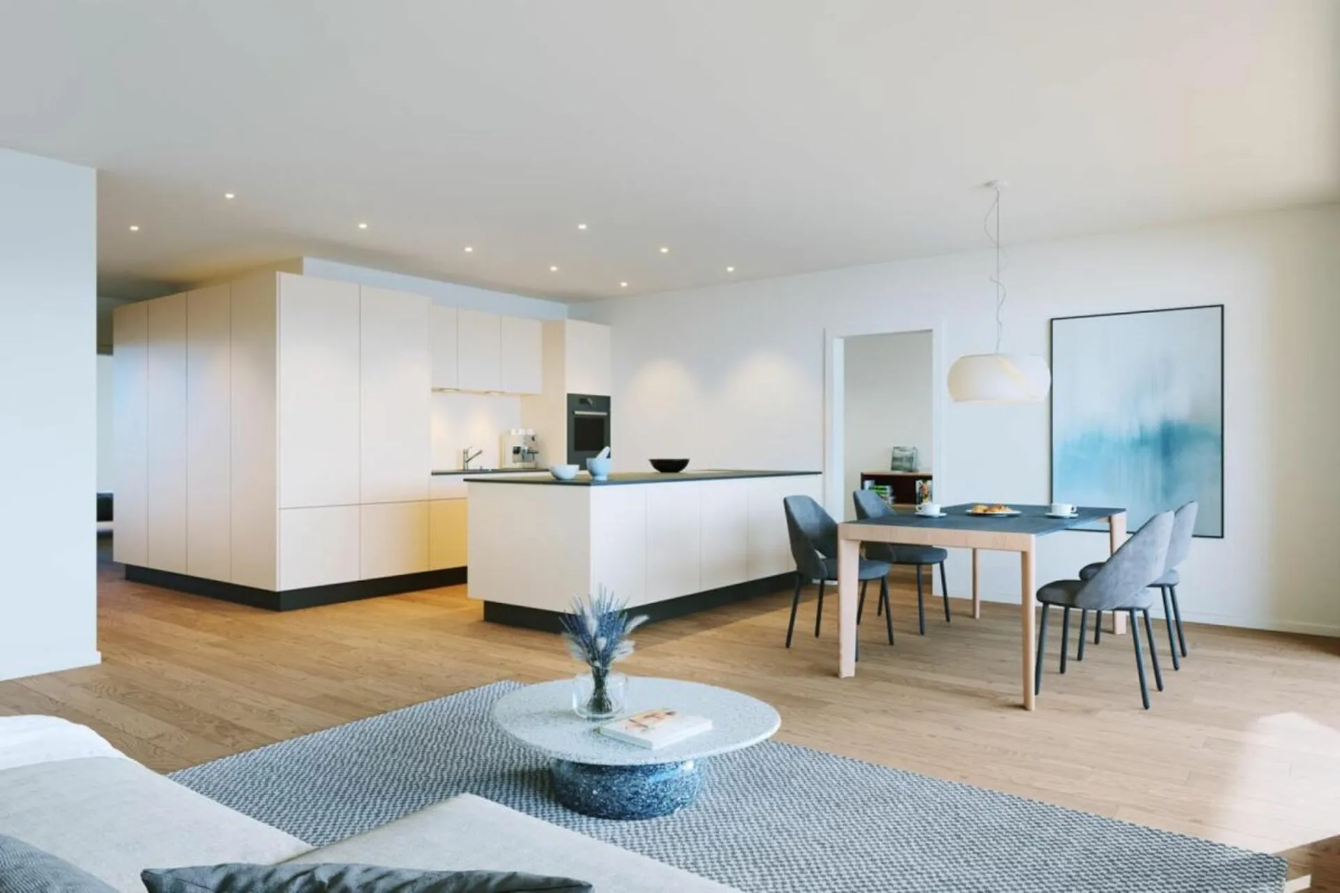 Neubauprojekt "Sonnenwiese" - 4.5 Zimmer Geschosswohnung im 1. OG (Wohnung Nr. 6)