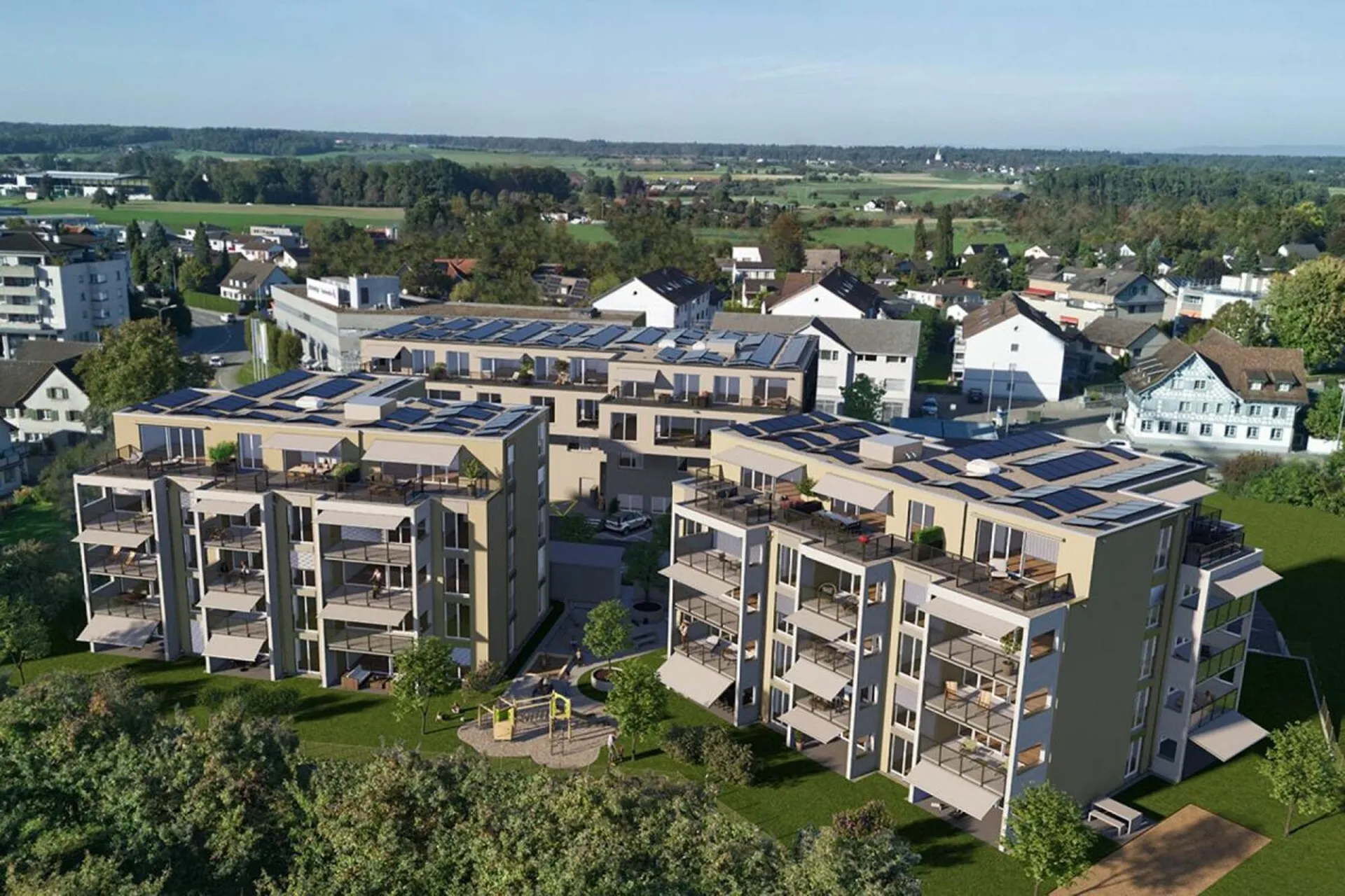 Helle  3.5 Zimmerwohnung mit grosszügigem Balkon