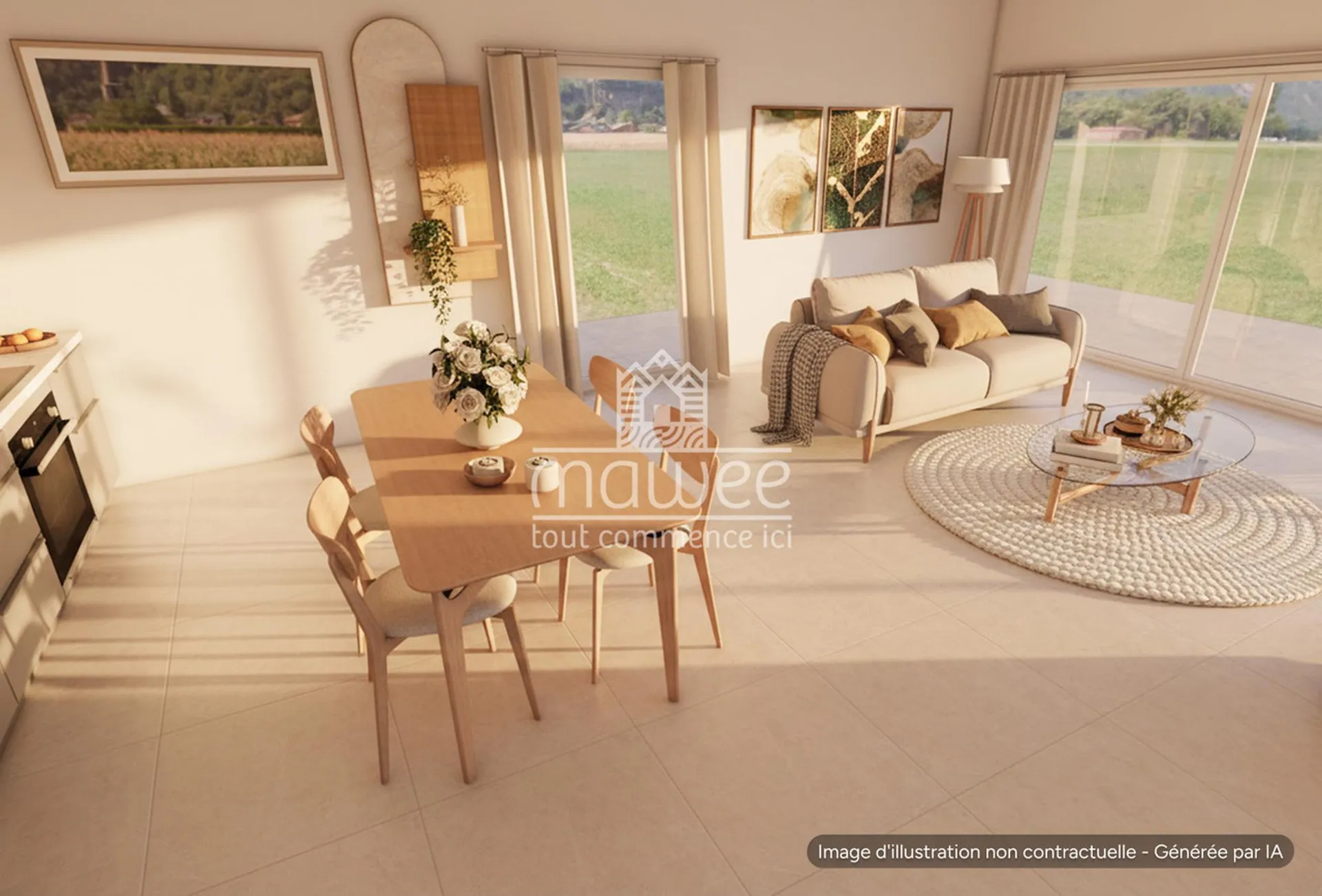 Superbe 3,5 pièces neuf avec balcon de 30 m²