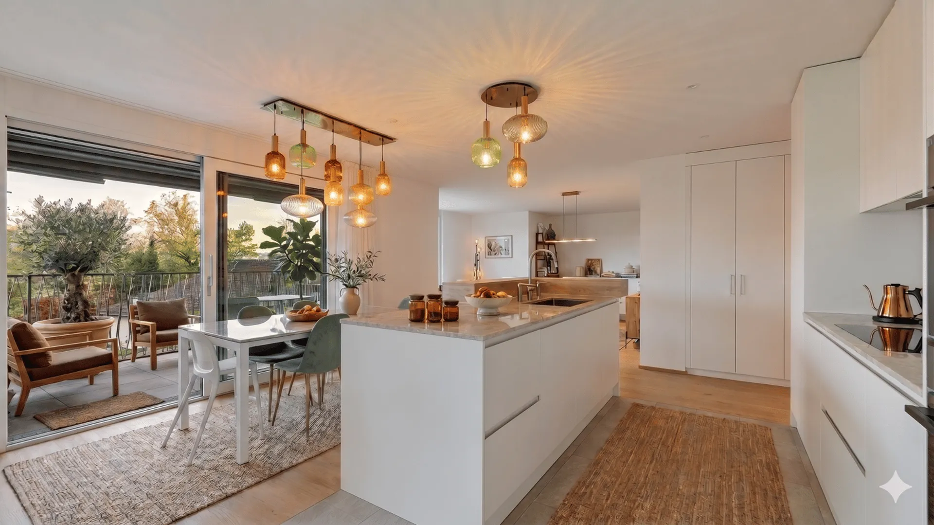 Ein Traum für die Familie - exklusive 5.5-Zimmer-Wohnung mit Garten und Balkonen
