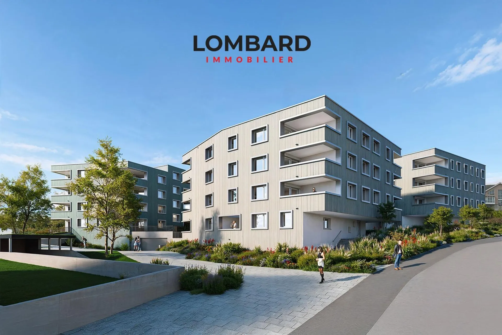 Appartement de 3.5 pièces en rez-de-jardin