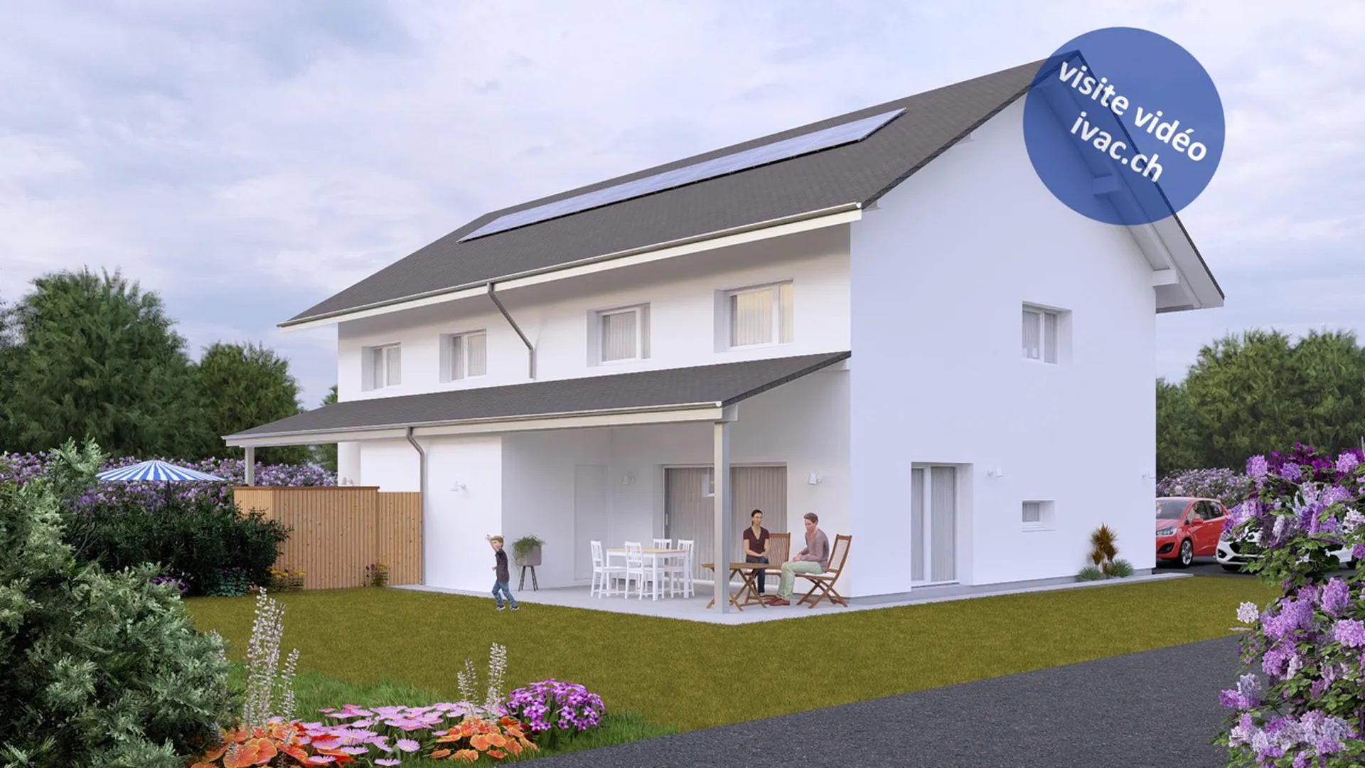 Villa familiale neuve de 5 pces à Champtauroz / VD