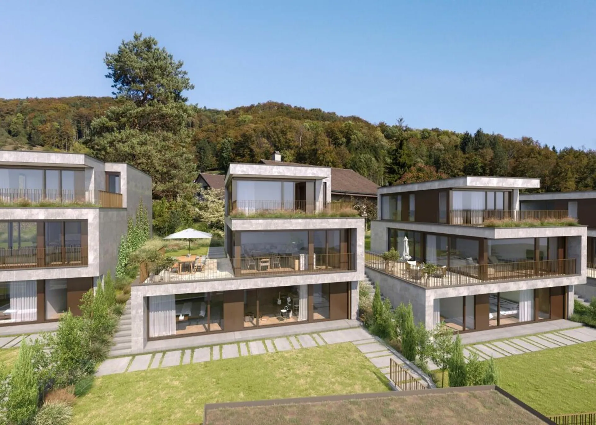 Baustart erfolgt: Freistehendes Einfamilienhaus mit Panoramablick und vielseitigen Nutzungsmöglichkeiten