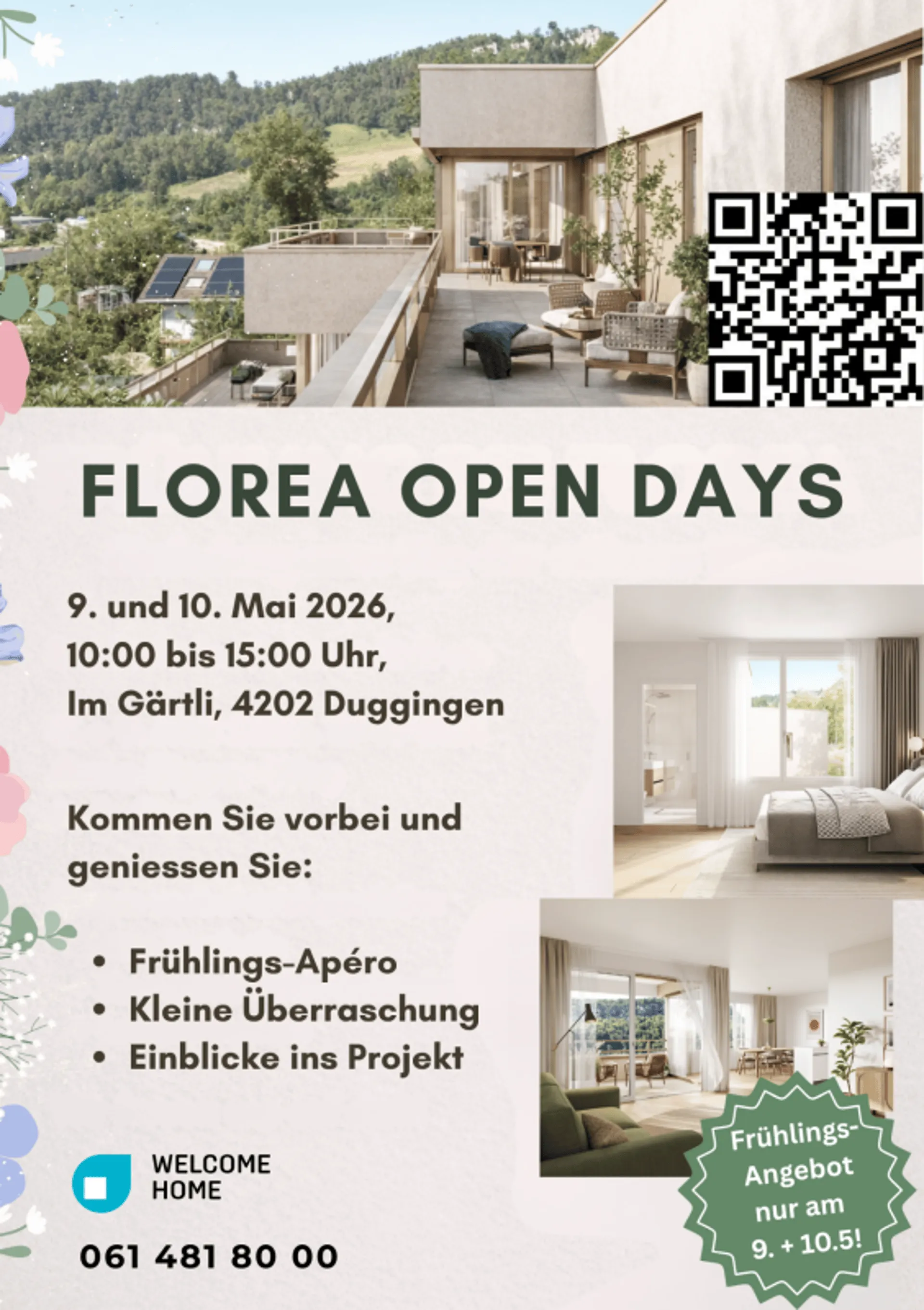 3.5-Zimmer-Wohnung mit Balkon und harmonischem Wohngefühl