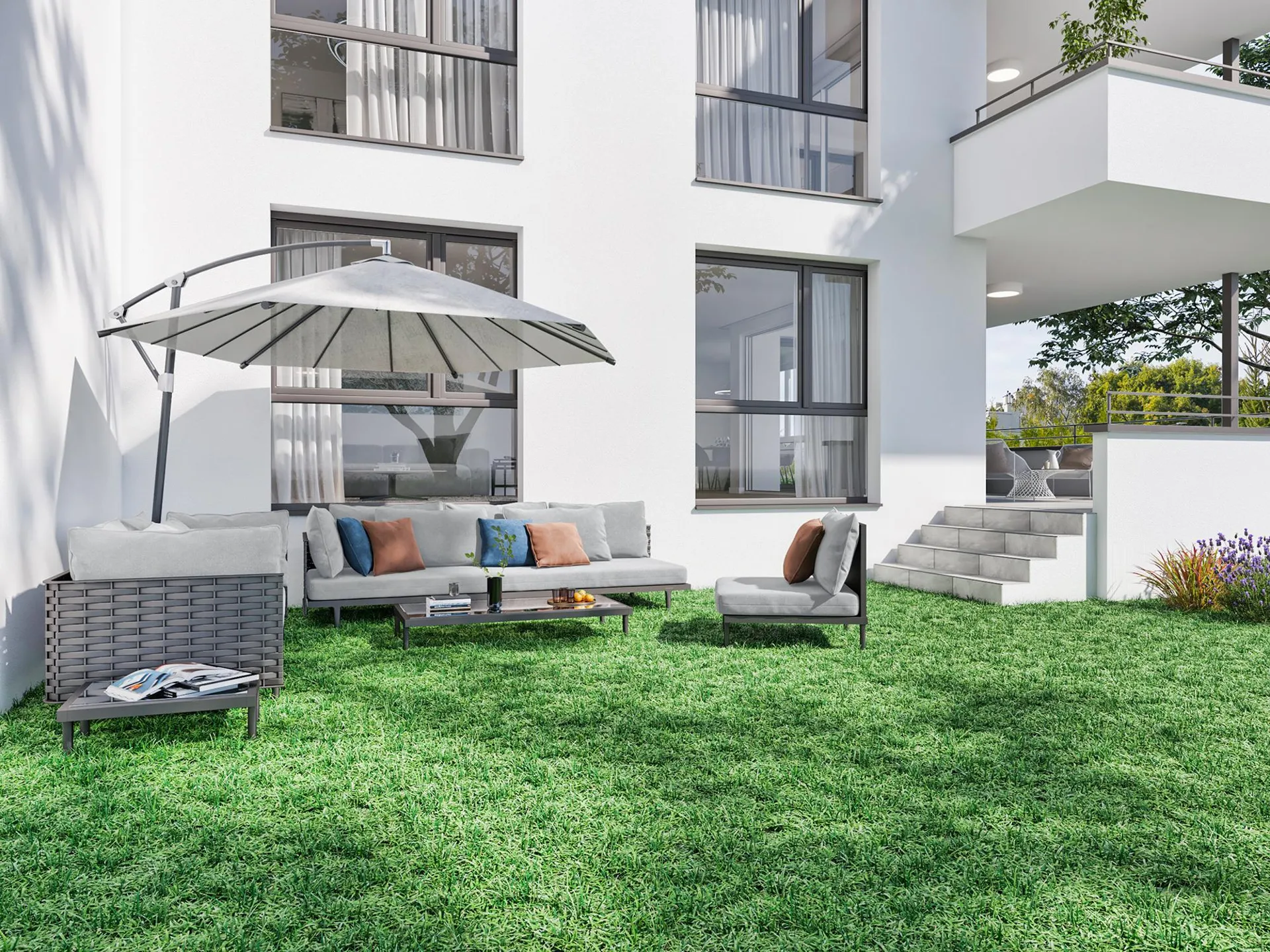 Appartamento in giardino 3,5 locali