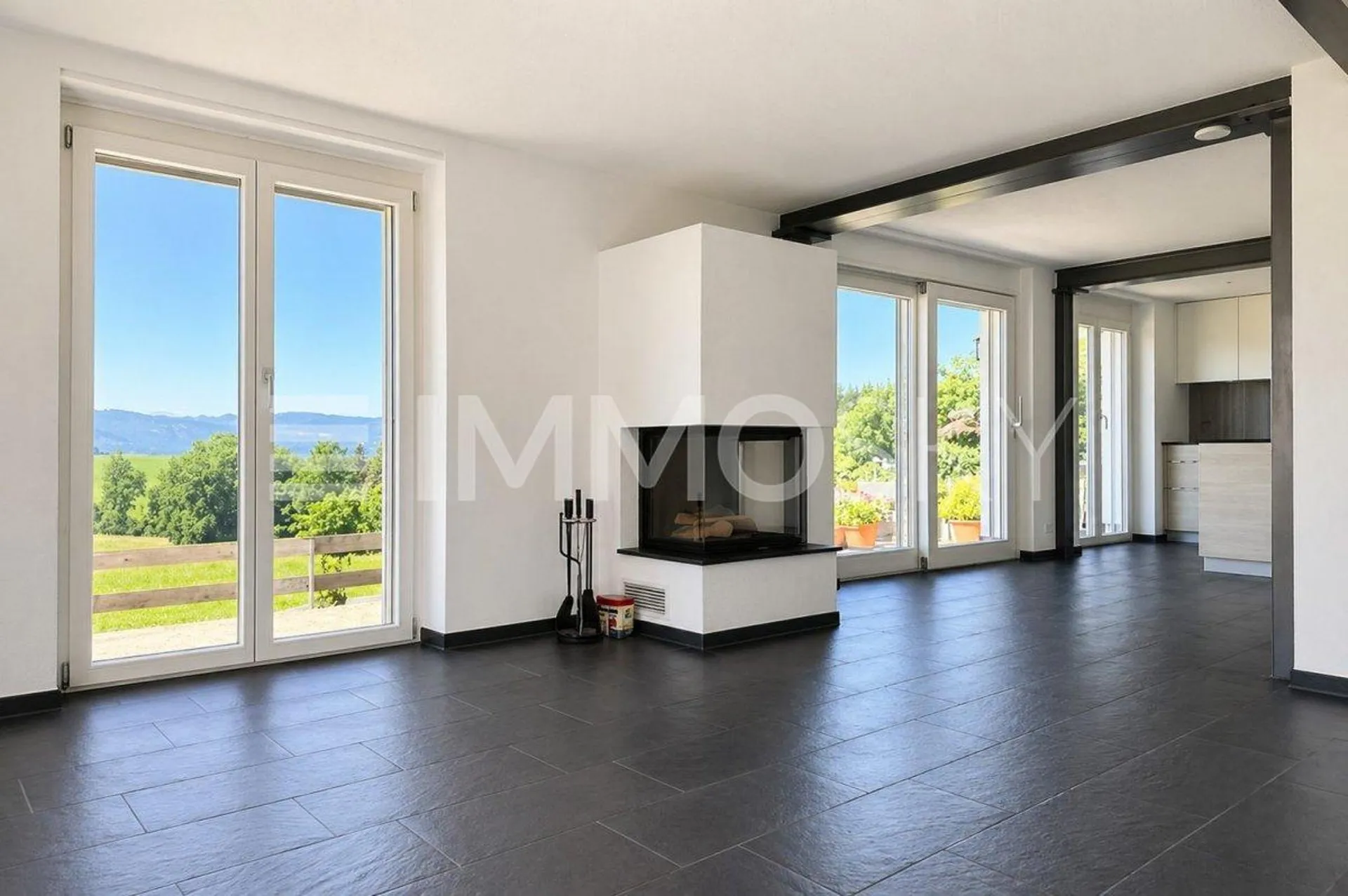 Moderne Einrichtung trifft auf Charme und Aussicht