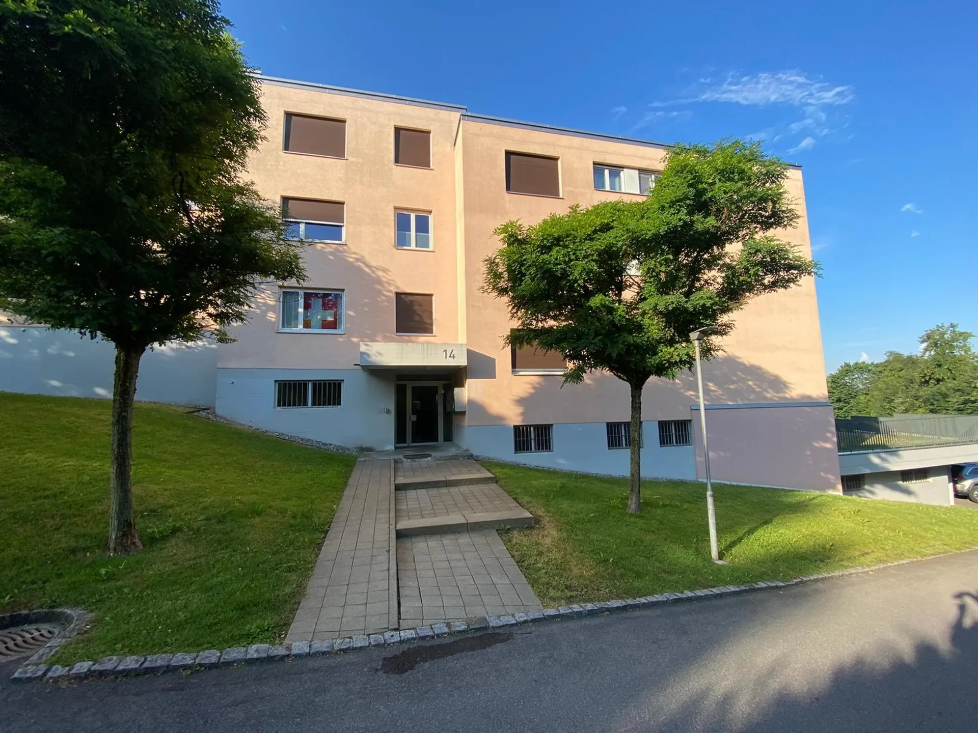 Cozy 1-bedroom apartment with balcony in Büron