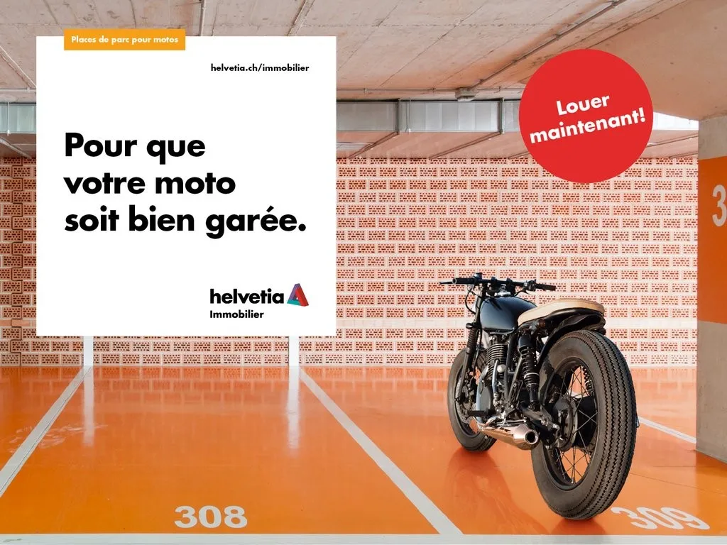 Cherchez-vous une place moto?