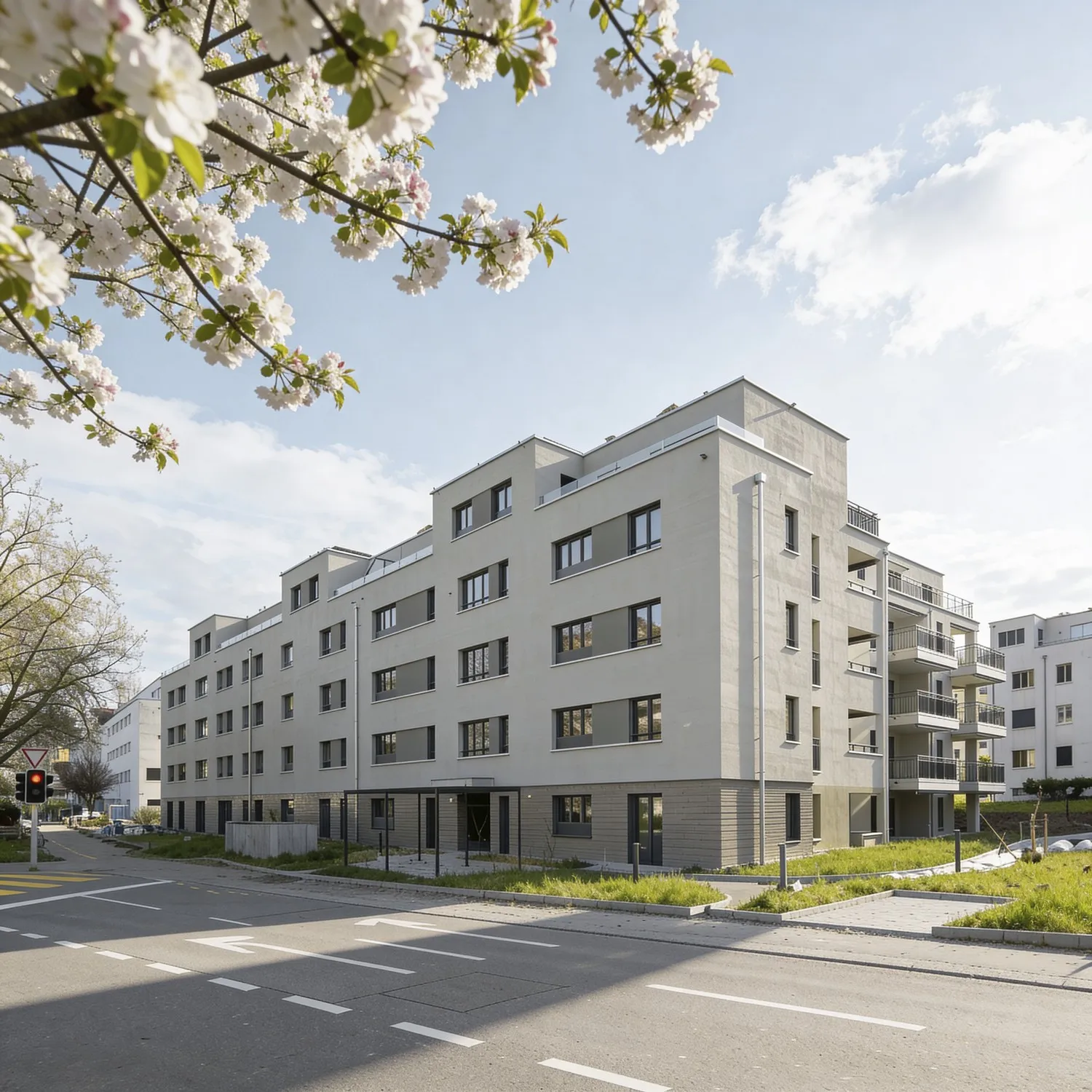Neuerstellte moderne Attikawohnung im Herzen von Zürich-Affoltern