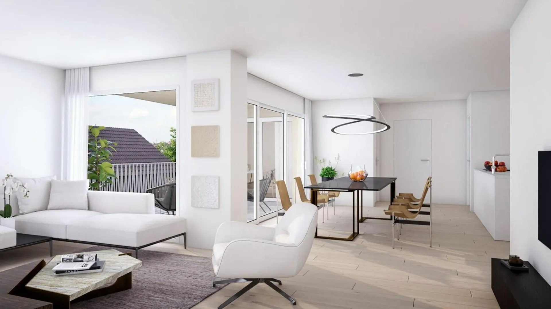 Neubau: 3.5-Zimmer-Dachwohnungen - Licht, Raum und Atmosphäre