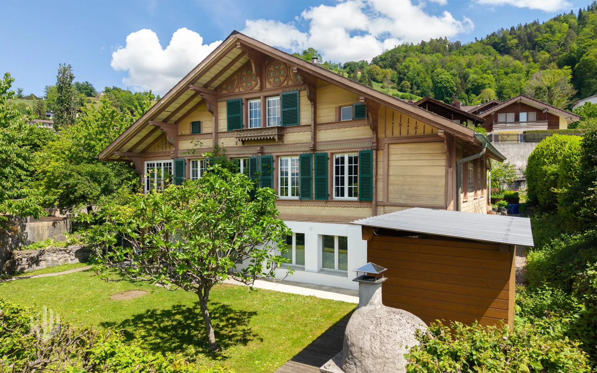 ImmoWyss - Einfamilienhaus in Thun mit Einliegerwohnung/Büro/Praxis