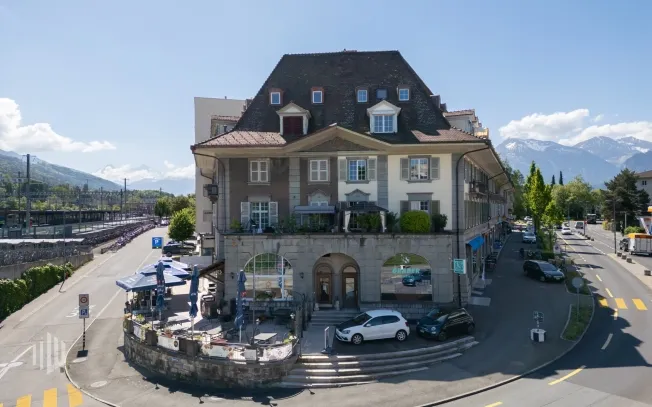 ImmoWyss - Mehrfamilienhaus mit Gastronomie - komplett vermietet
