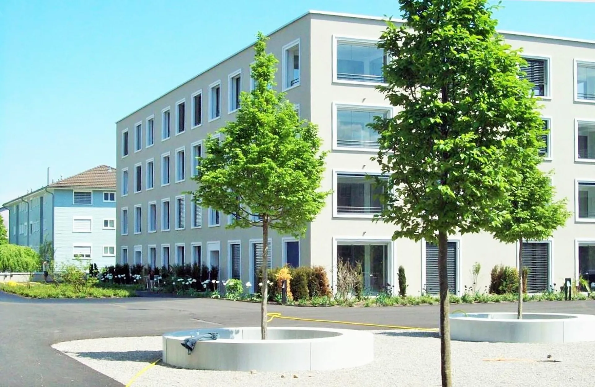 Centrally located yet in a green area