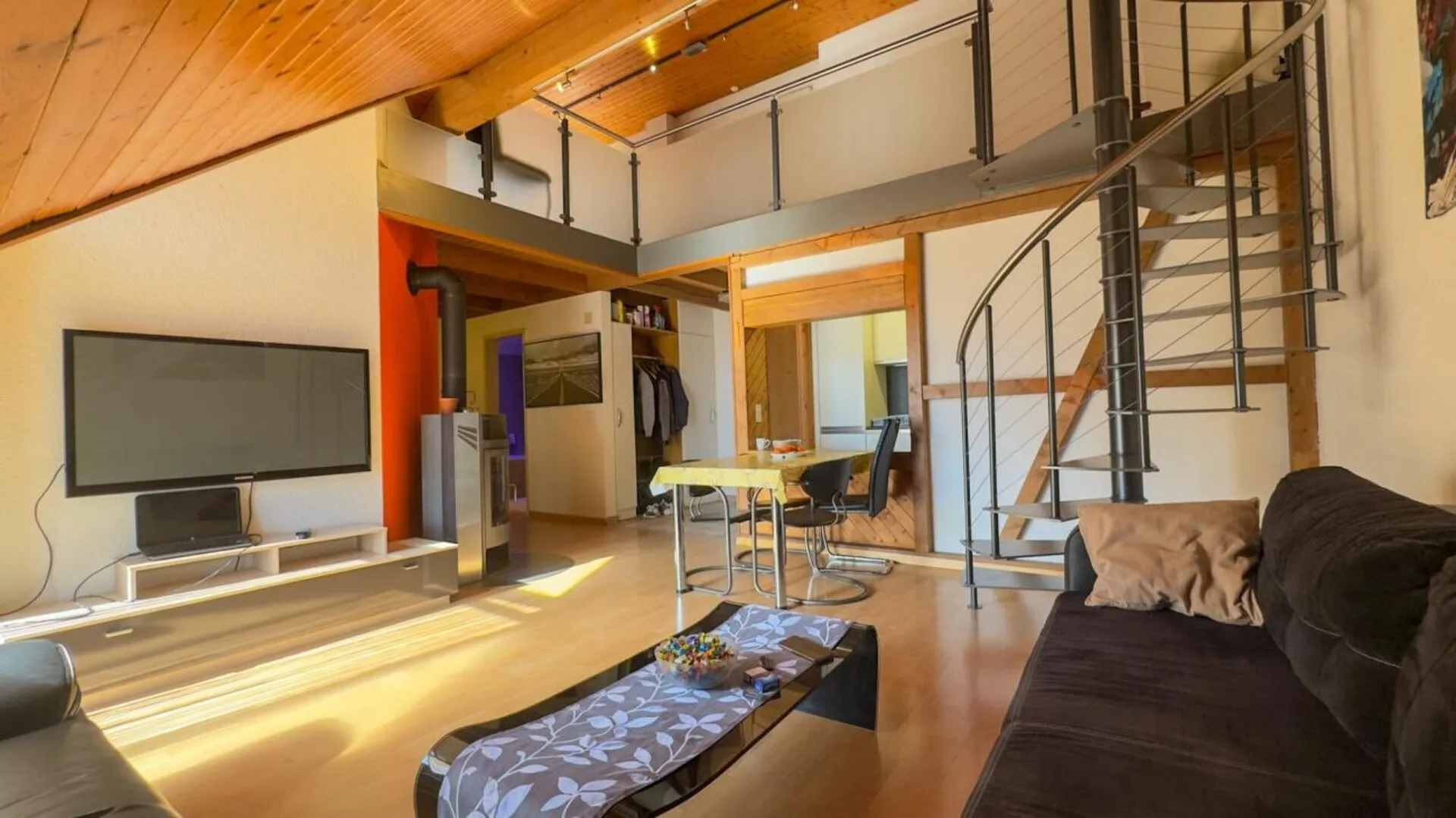 Appartement en mansarde central à Aarwangen