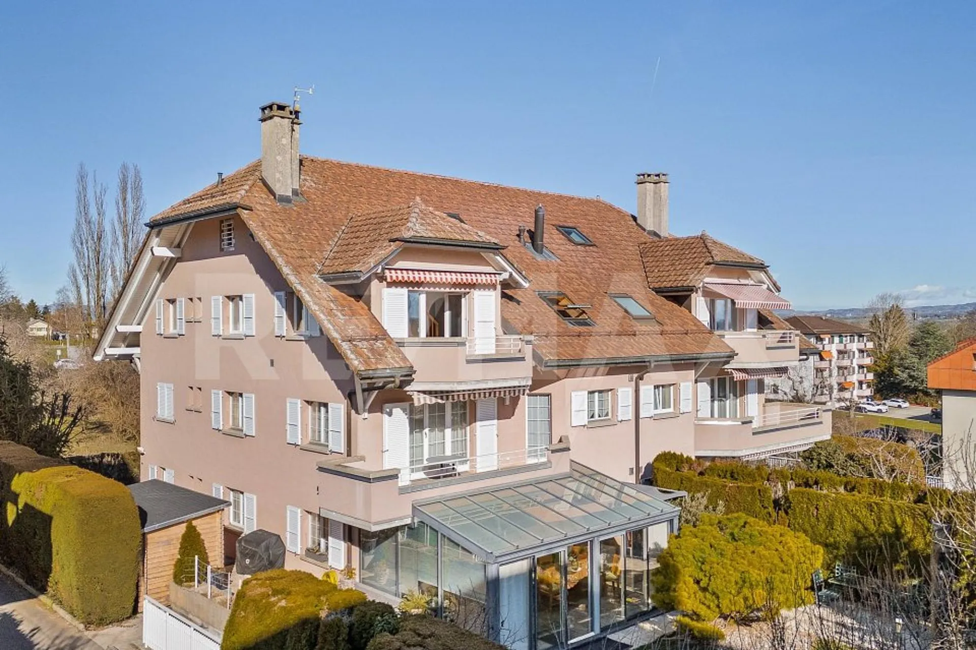 Un esprit maison au dernier étage: 4,5 pièces + mezzanine